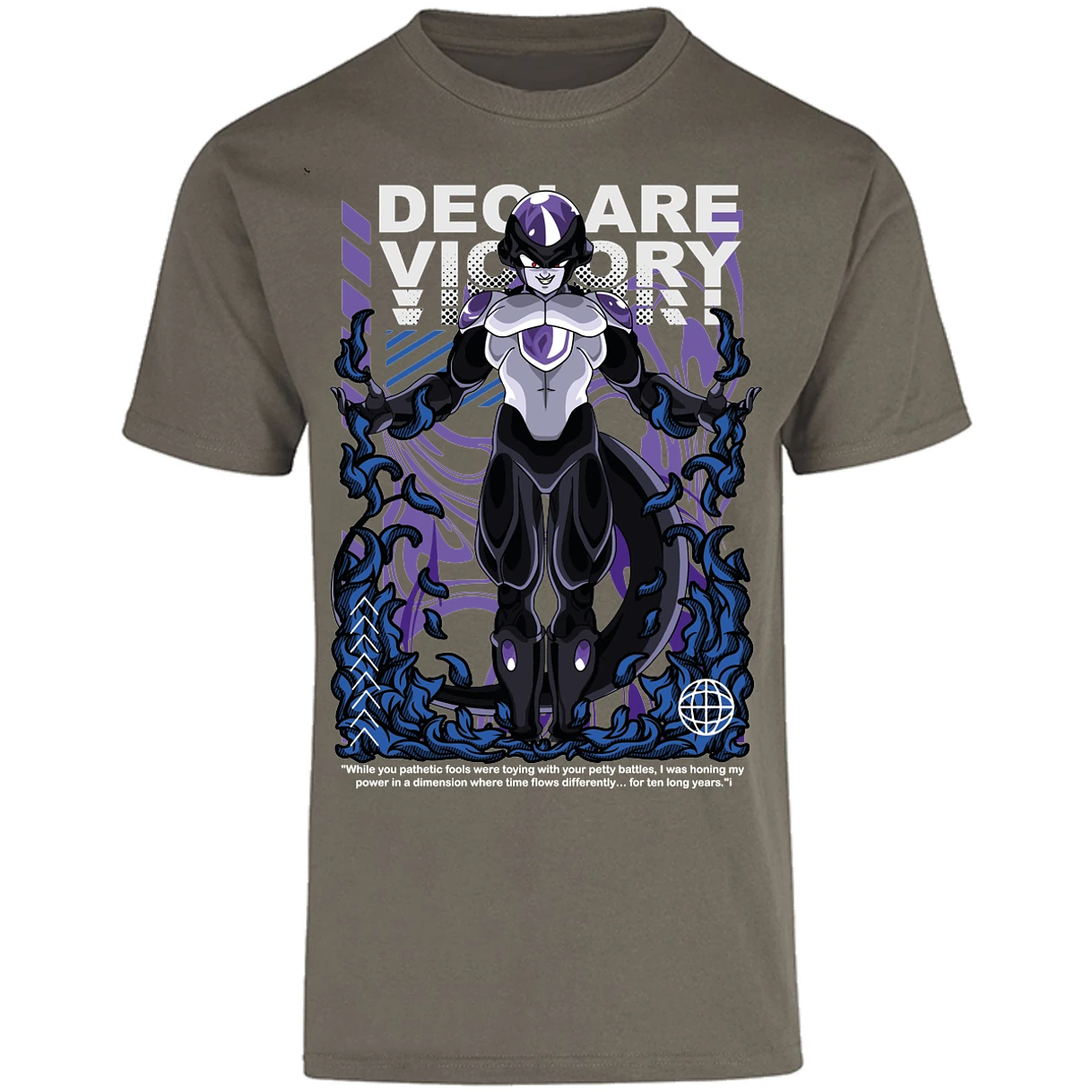 Playera Dragon Ball Black Freezer para Adulto 15