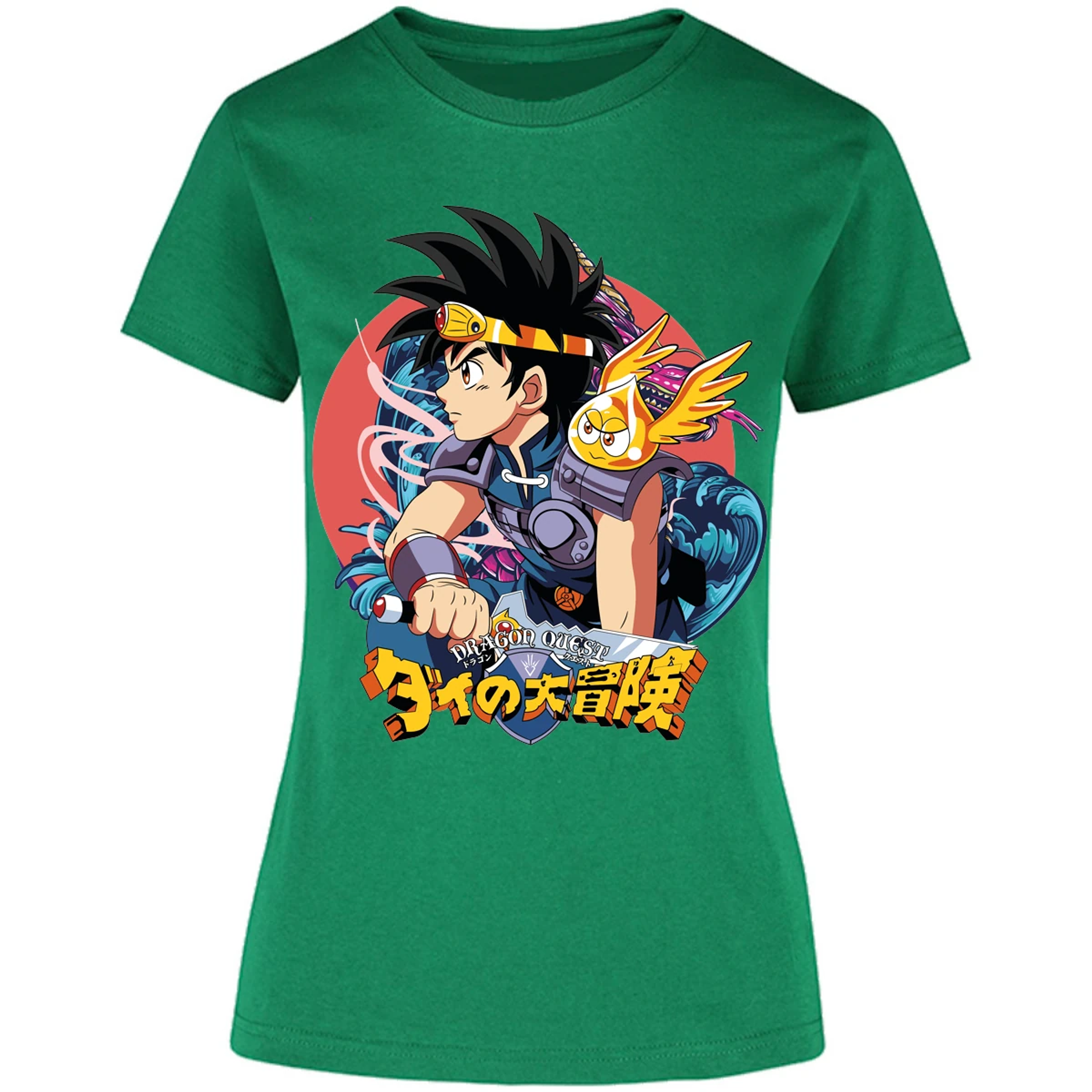 Blusa Dragon Quest Dai Anime Blusa para Mujer 9