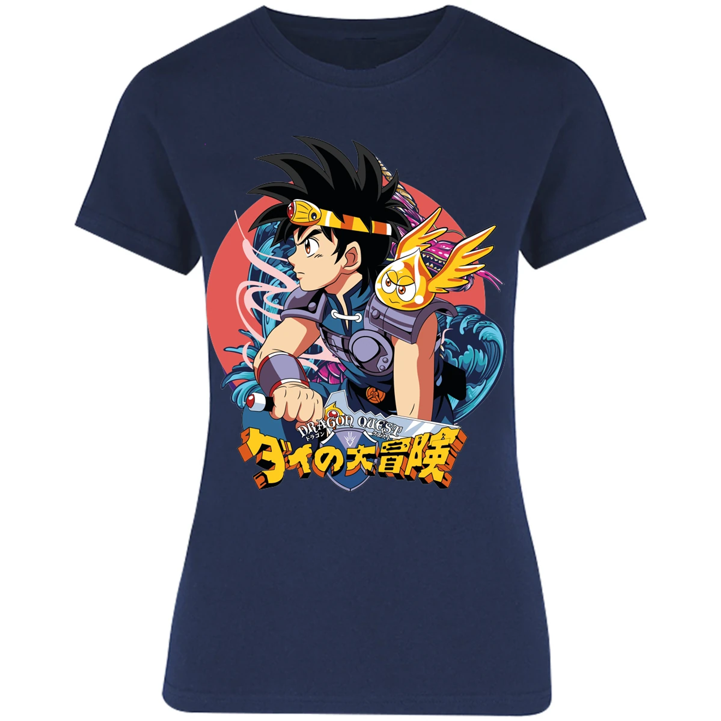 Blusa Dragon Quest Dai Anime Blusa para Mujer 2
