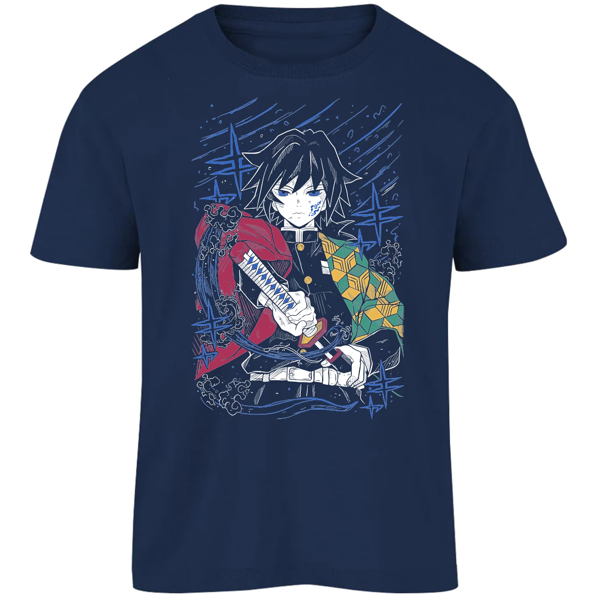 Playera Demon Slayer Tomioka S para Niño 1