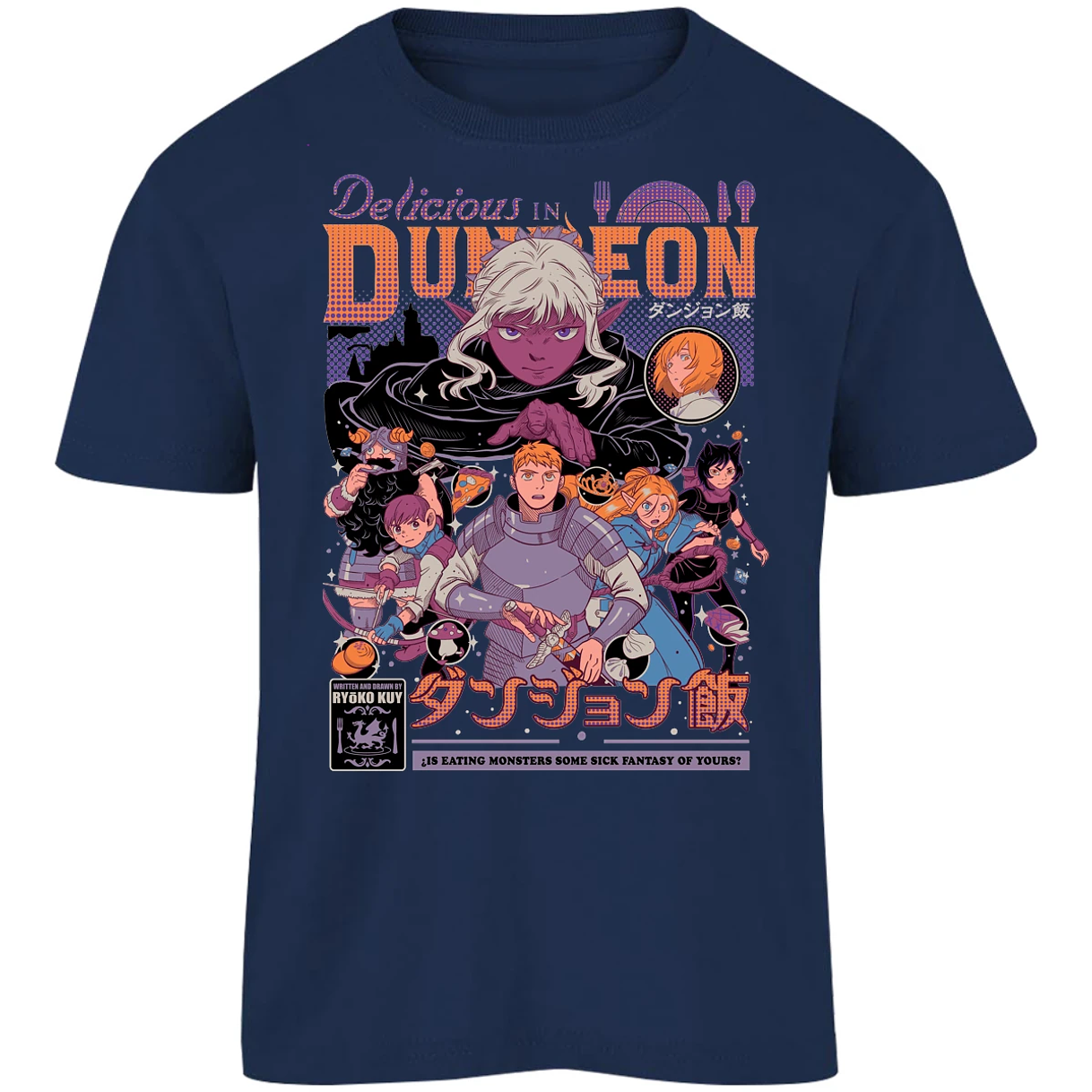 Playera Delicious Dungeons Delicious Dungeons para Niño 8