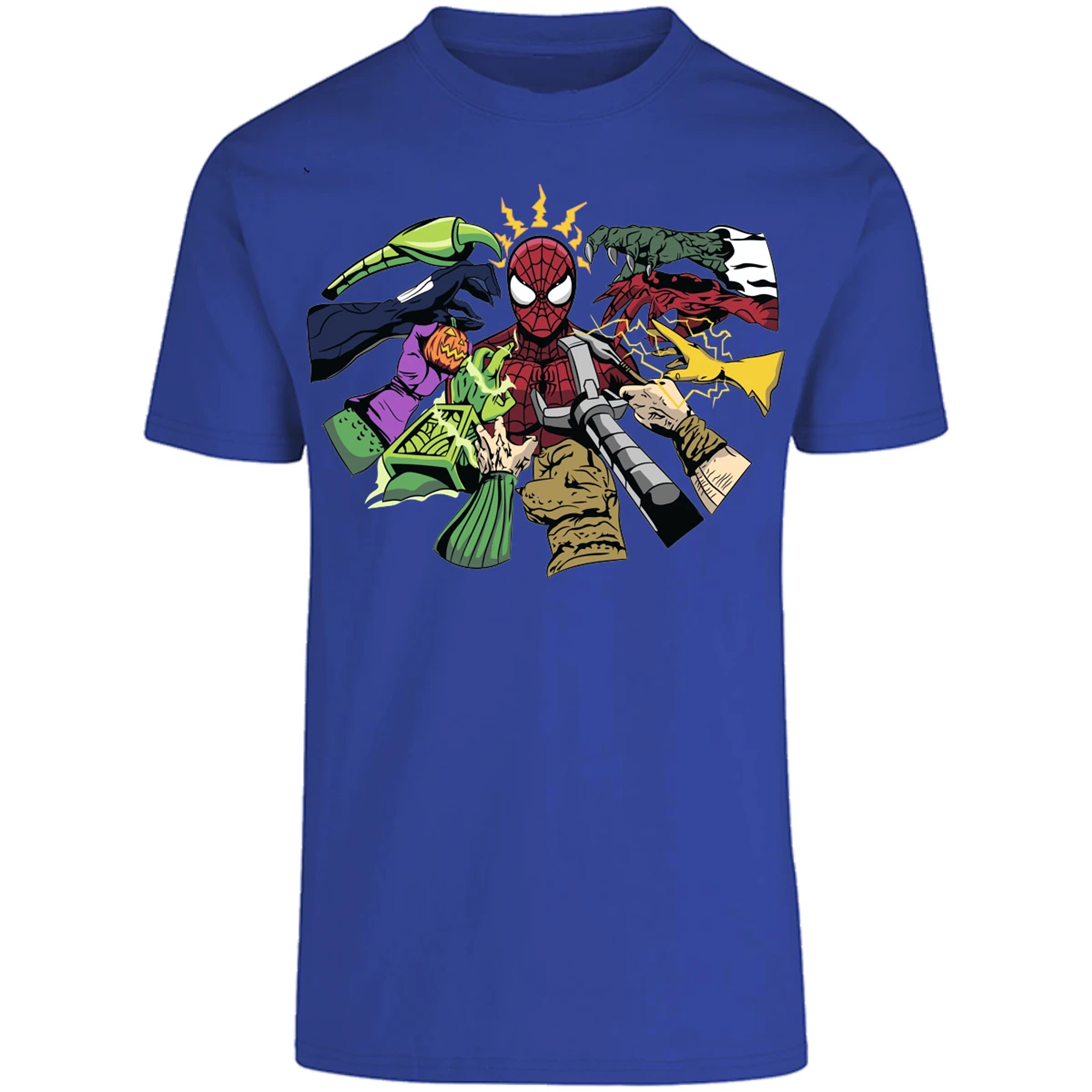 Playera Es De Series Y Peliculas Spiderman Manos Villanas para Adulto 27
