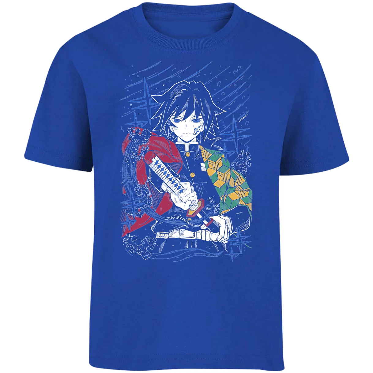 Playera Demon Slayer Tomioka S para Niño 17