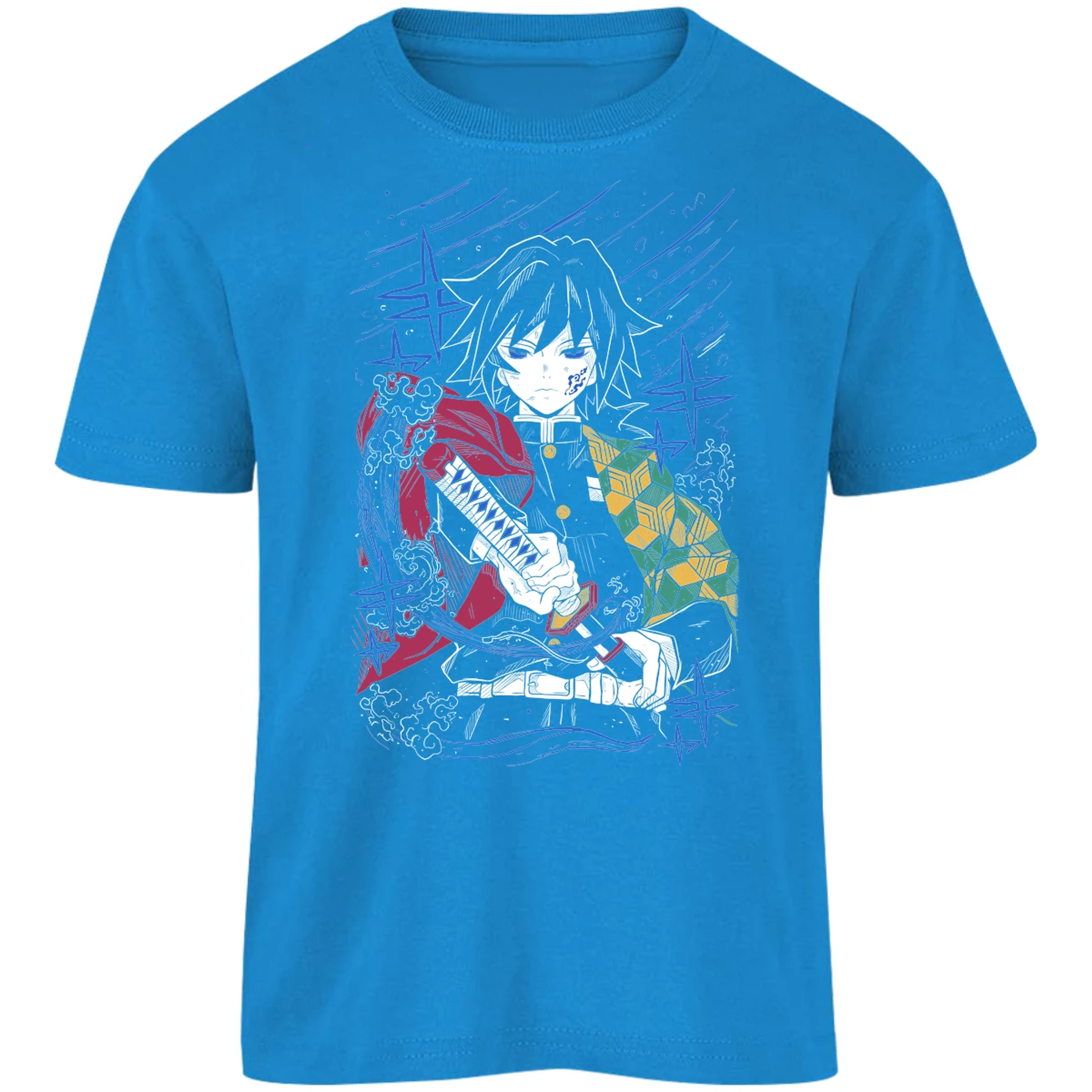 Playera Demon Slayer Tomioka S para Niño 15