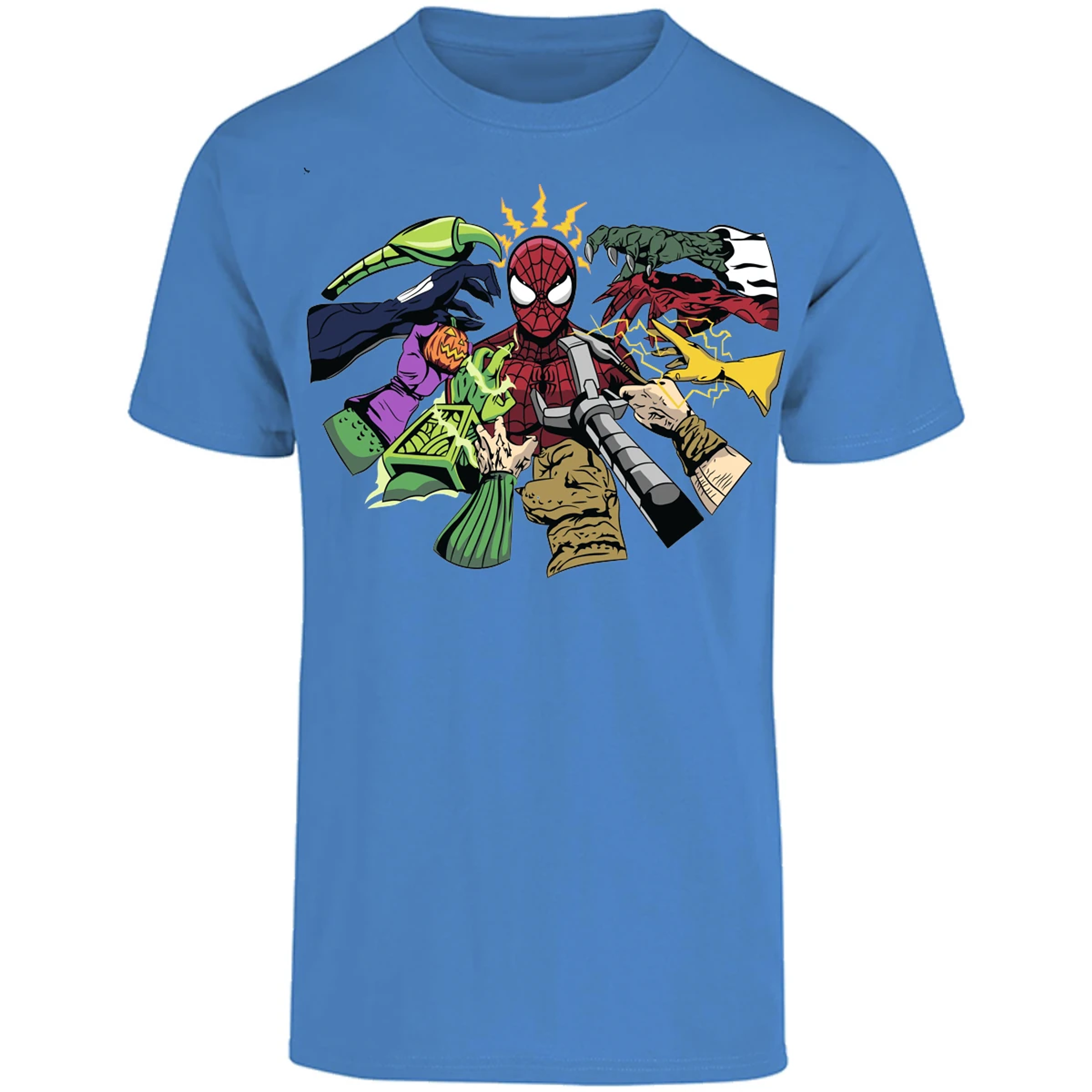 Playera Es De Series Y Peliculas Spiderman Manos Villanas para Adulto 2