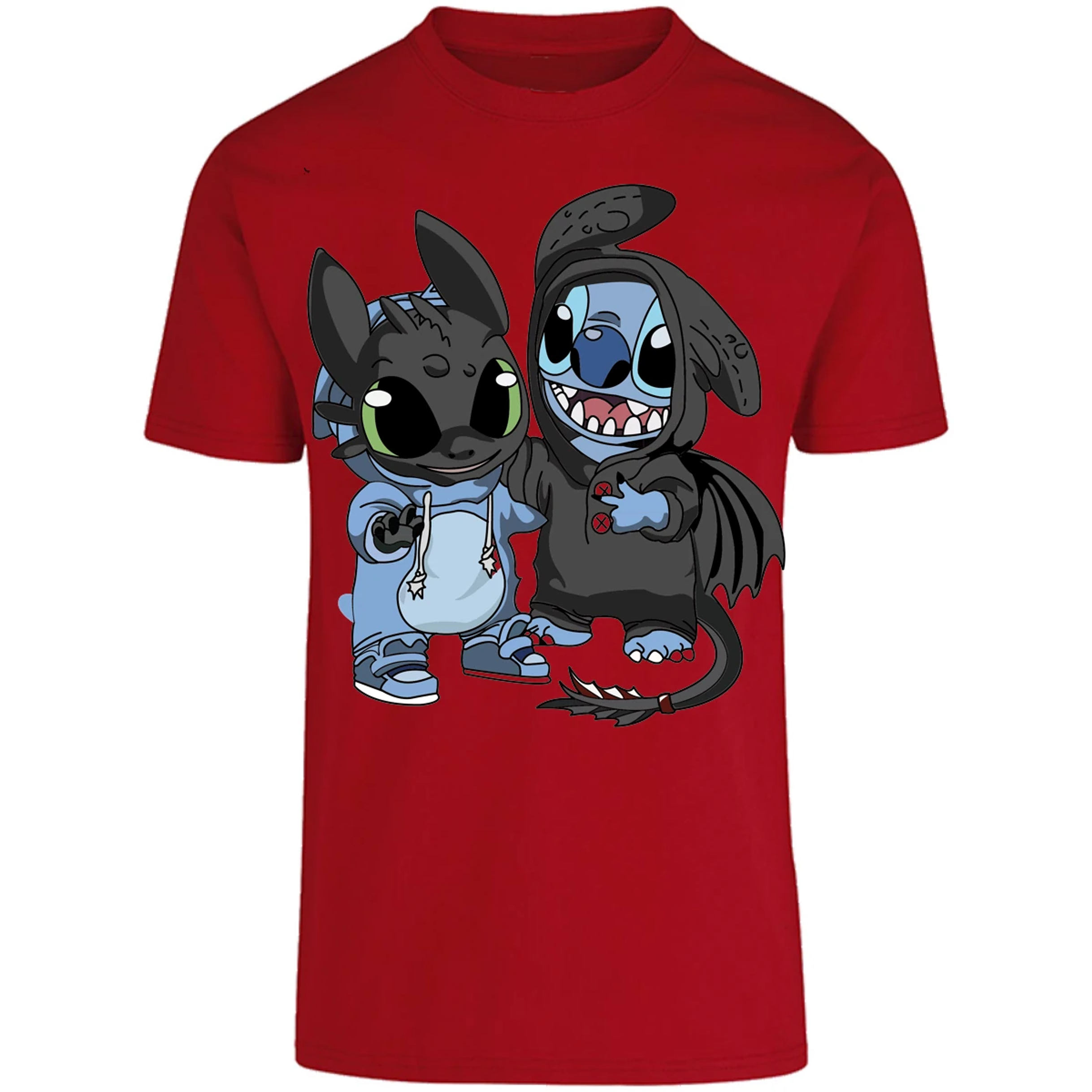 Playera Como Entrenar Dragon Stitch Con Chimuelo para Adulto 6