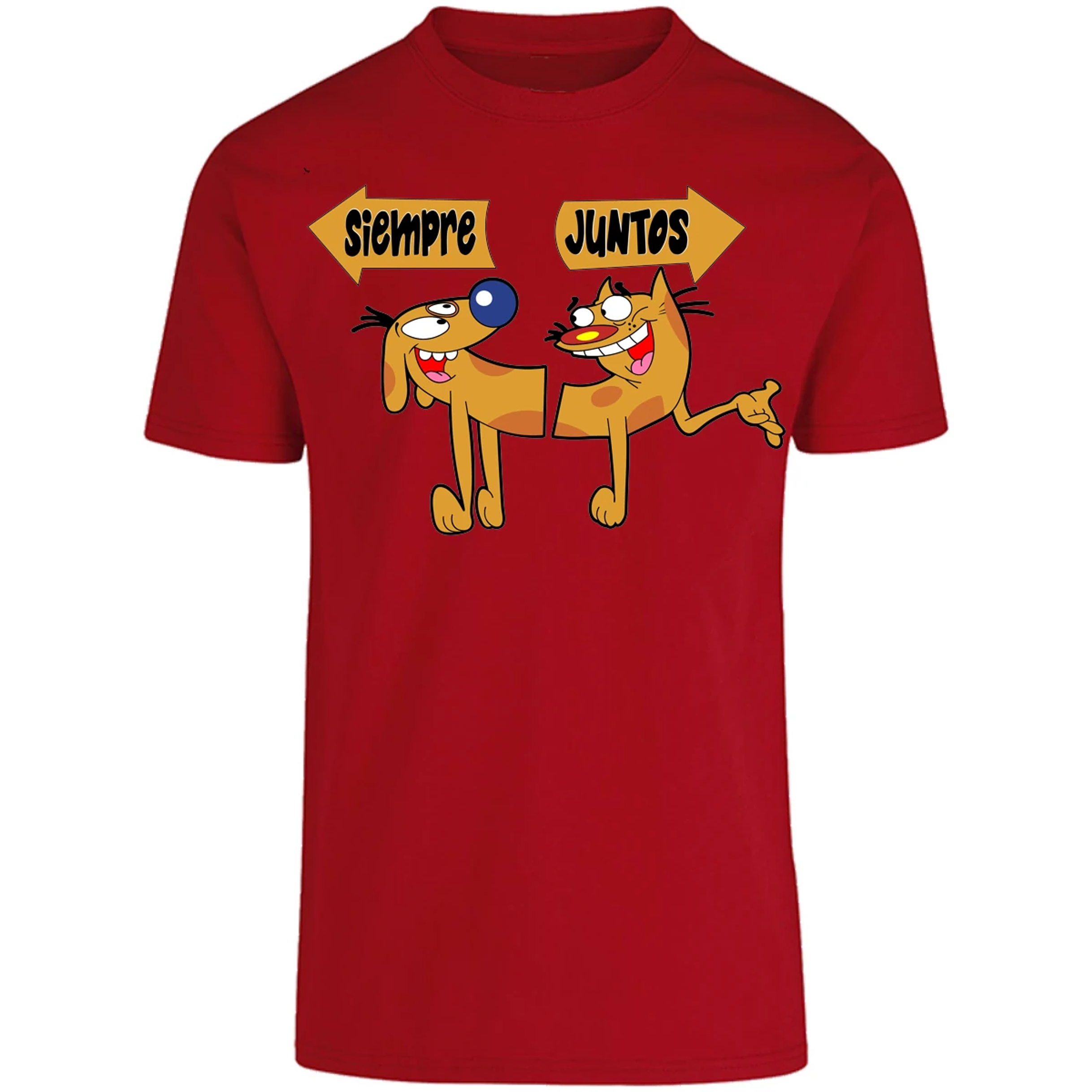 Playera Es De Series Y Peliculas Catdog para Adulto 26
