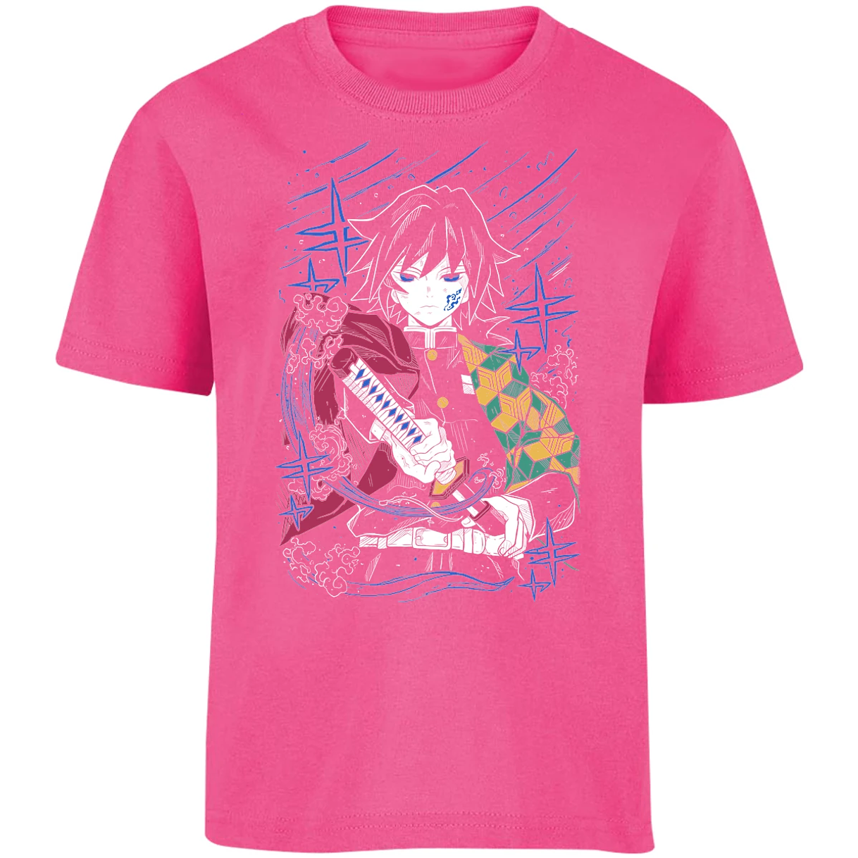 Playera Demon Slayer Tomioka S para Niño 13