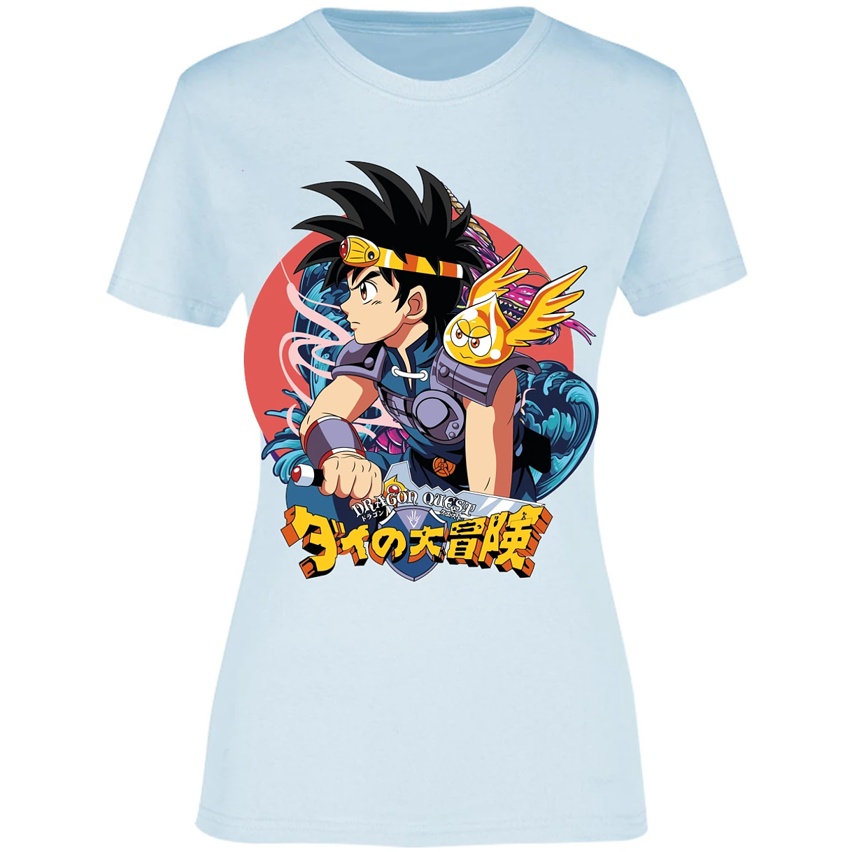 Blusa Dragon Quest Dai Anime Blusa para Mujer 18