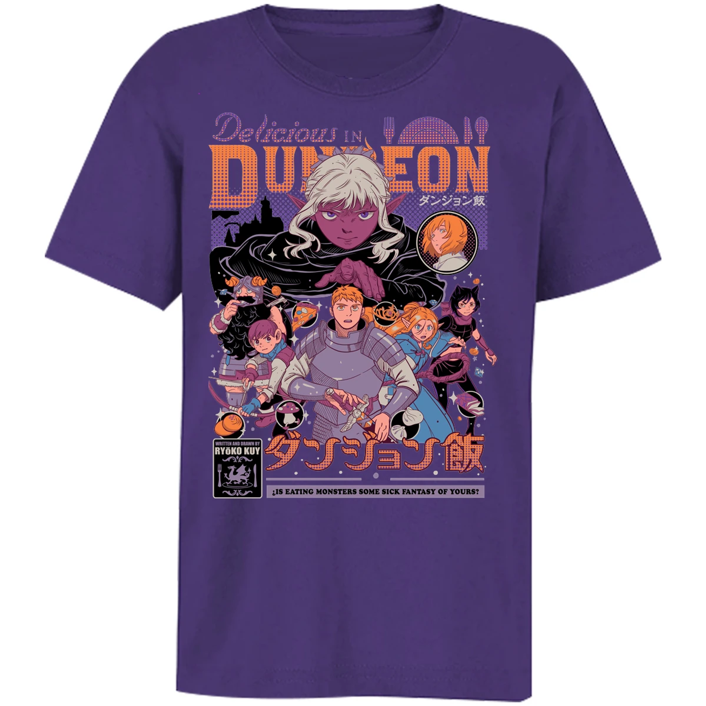 Playera Delicious Dungeons Delicious Dungeons para Niño 12