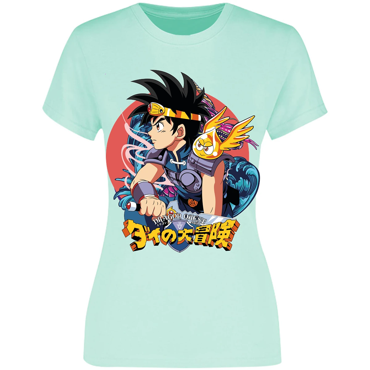 Blusa Dragon Quest Dai Anime Blusa para Mujer 13