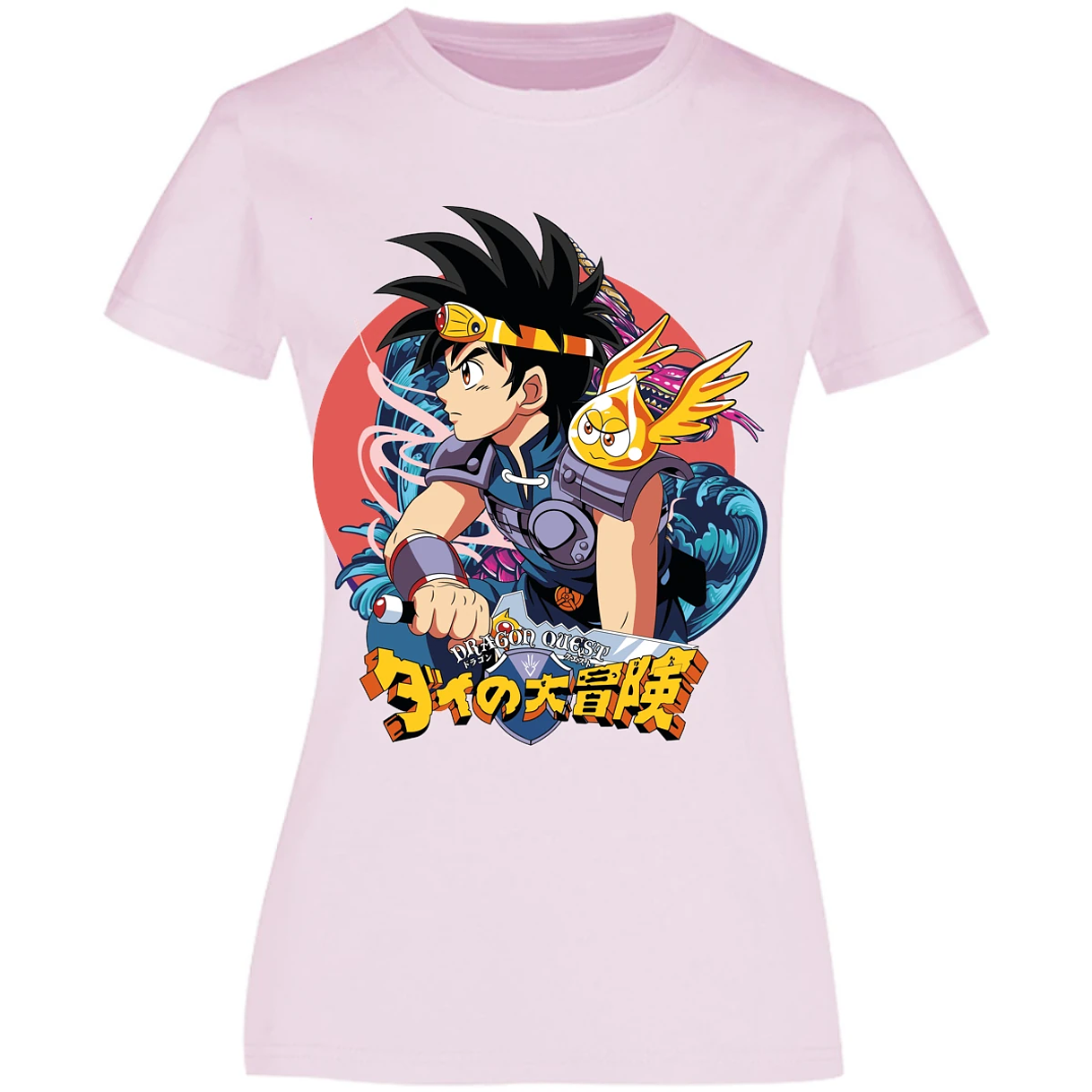 Blusa Dragon Quest Dai Anime Blusa para Mujer 16