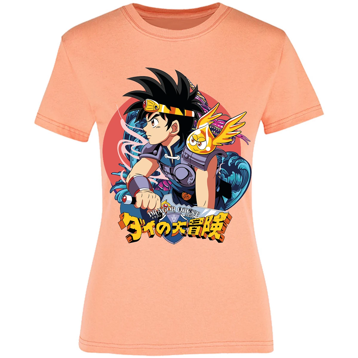 Blusa Dragon Quest Dai Anime Blusa para Mujer 14