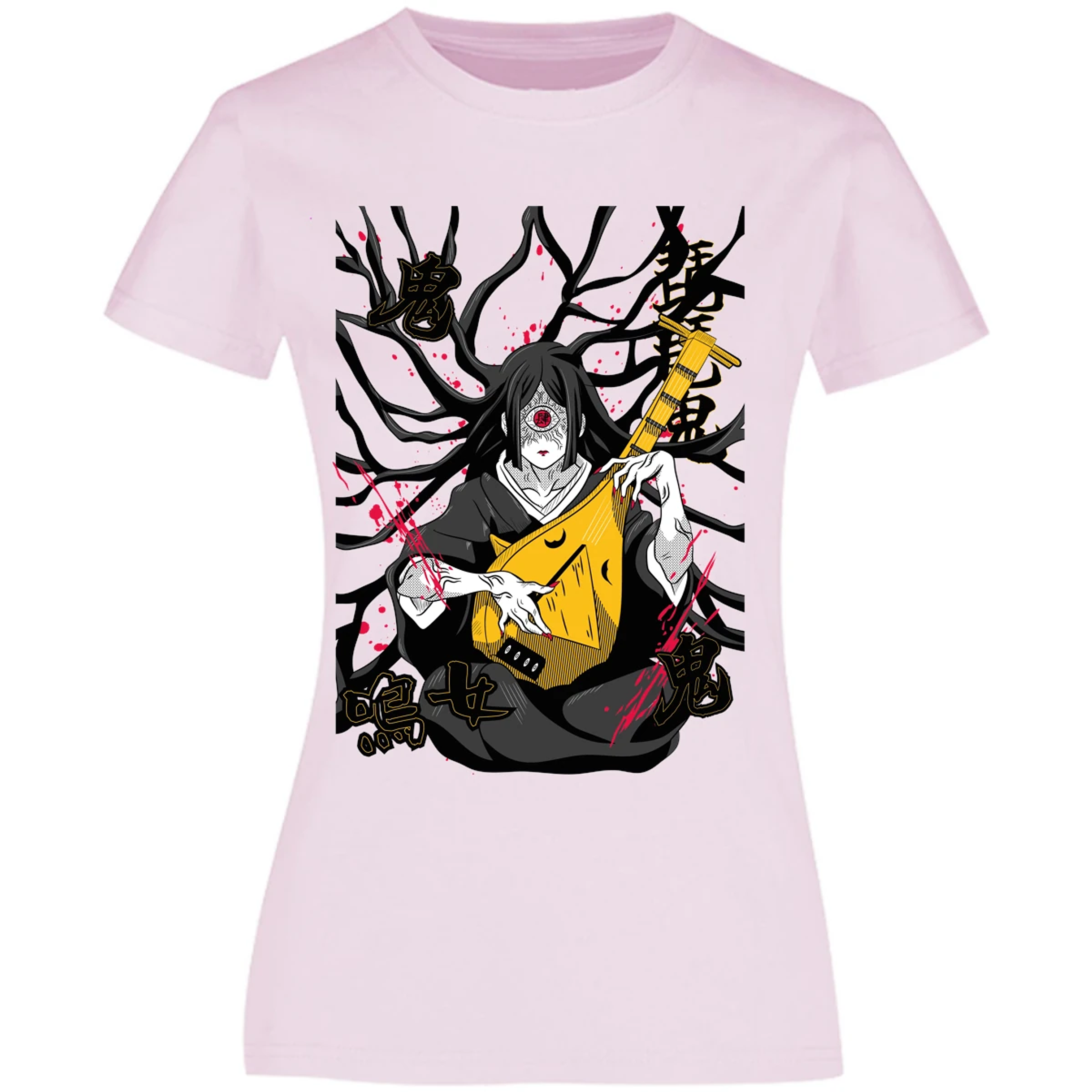 Blusa Demon Slayer Luna Superior Nakime Blusa para Mujer 2