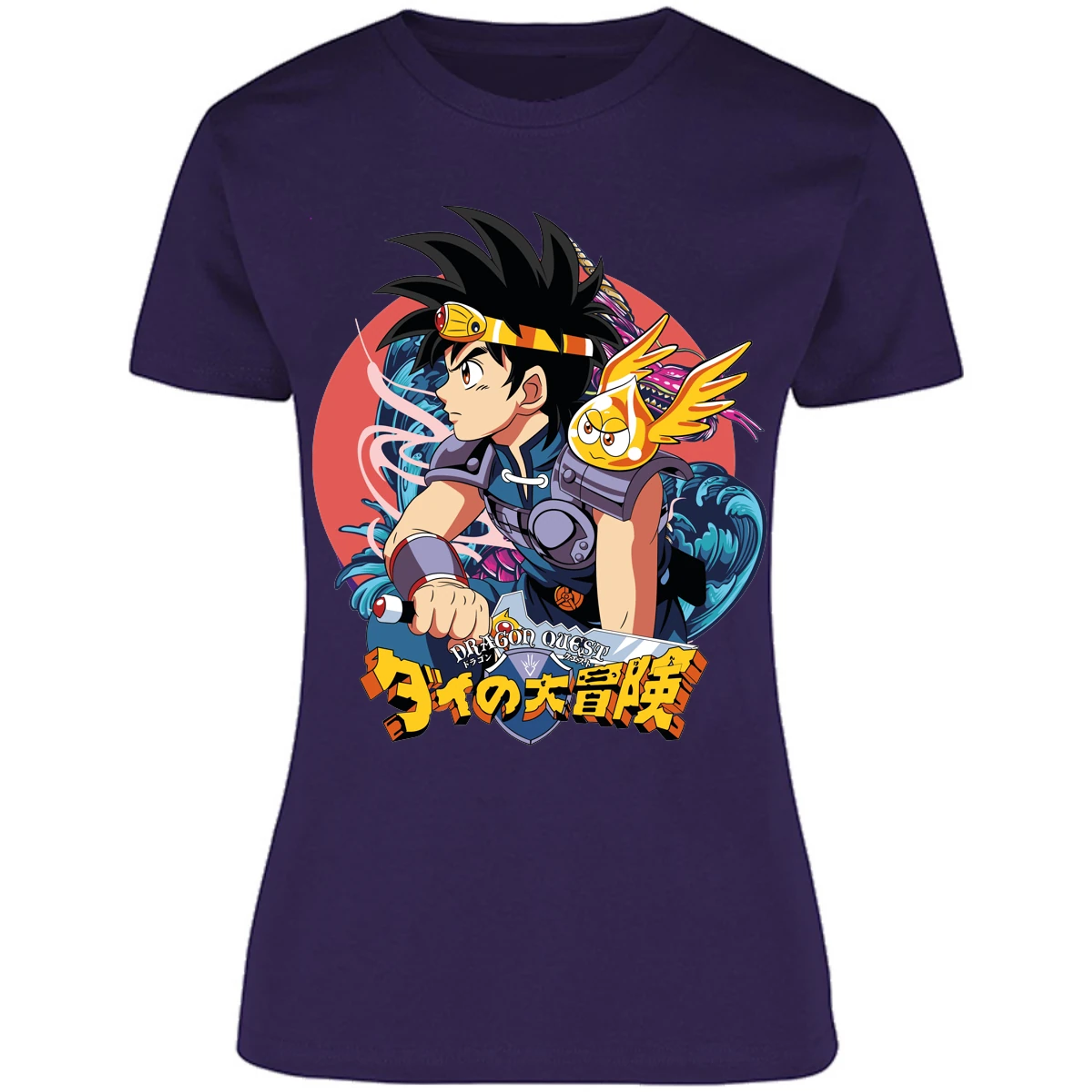 Blusa Dragon Quest Dai Anime Blusa para Mujer 11