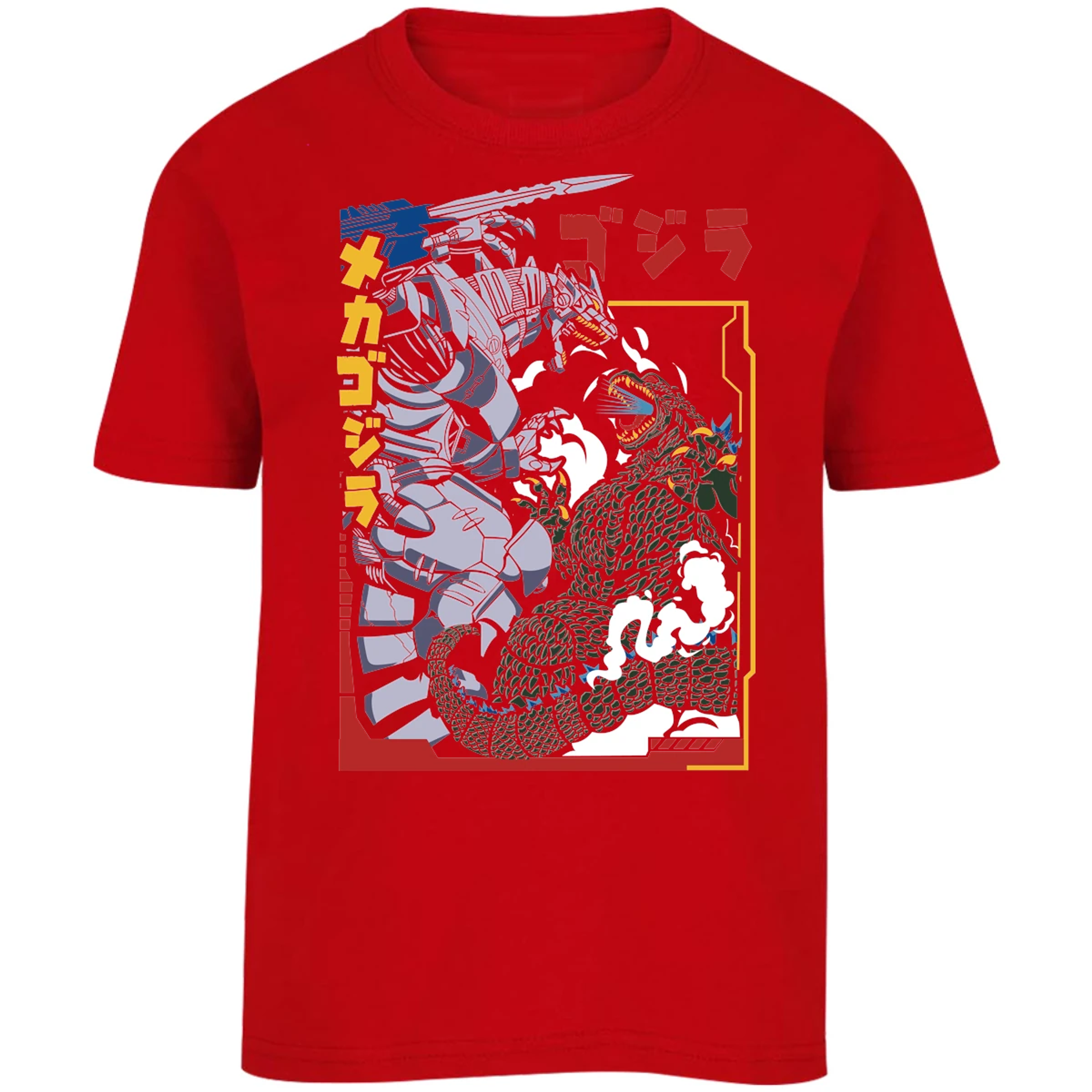 Playera Es De Series Y Peliculas Godzilla Vs Mechagodzilla para Niño 9