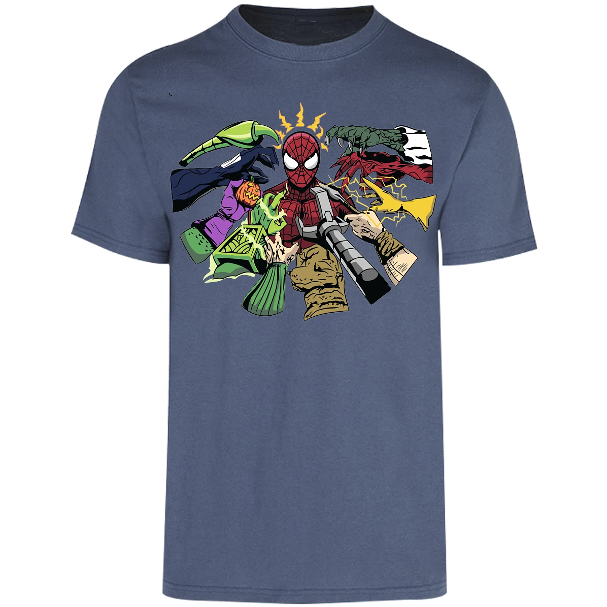 Playera Es De Series Y Peliculas Spiderman Manos Villanas para Adulto 28