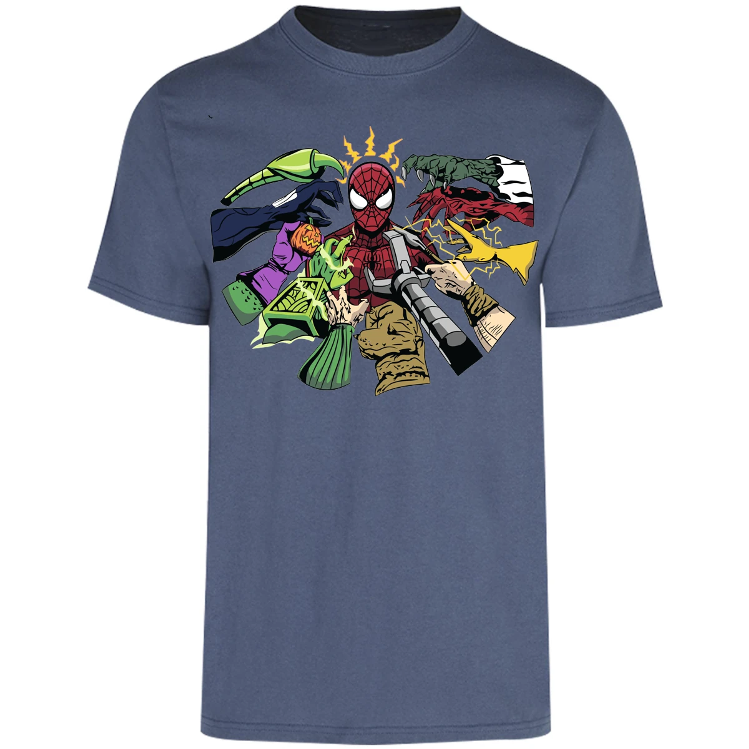 Playera Es De Series Y Peliculas Spiderman Manos Villanas para Adulto 28
