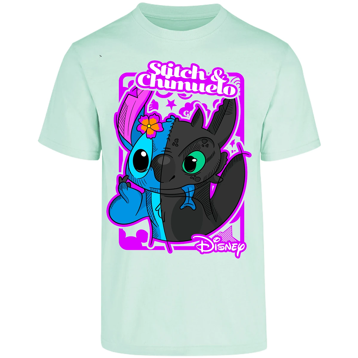 Playera Como Entrenar Dragon Stitch Y Chimuelo para Adulto 30