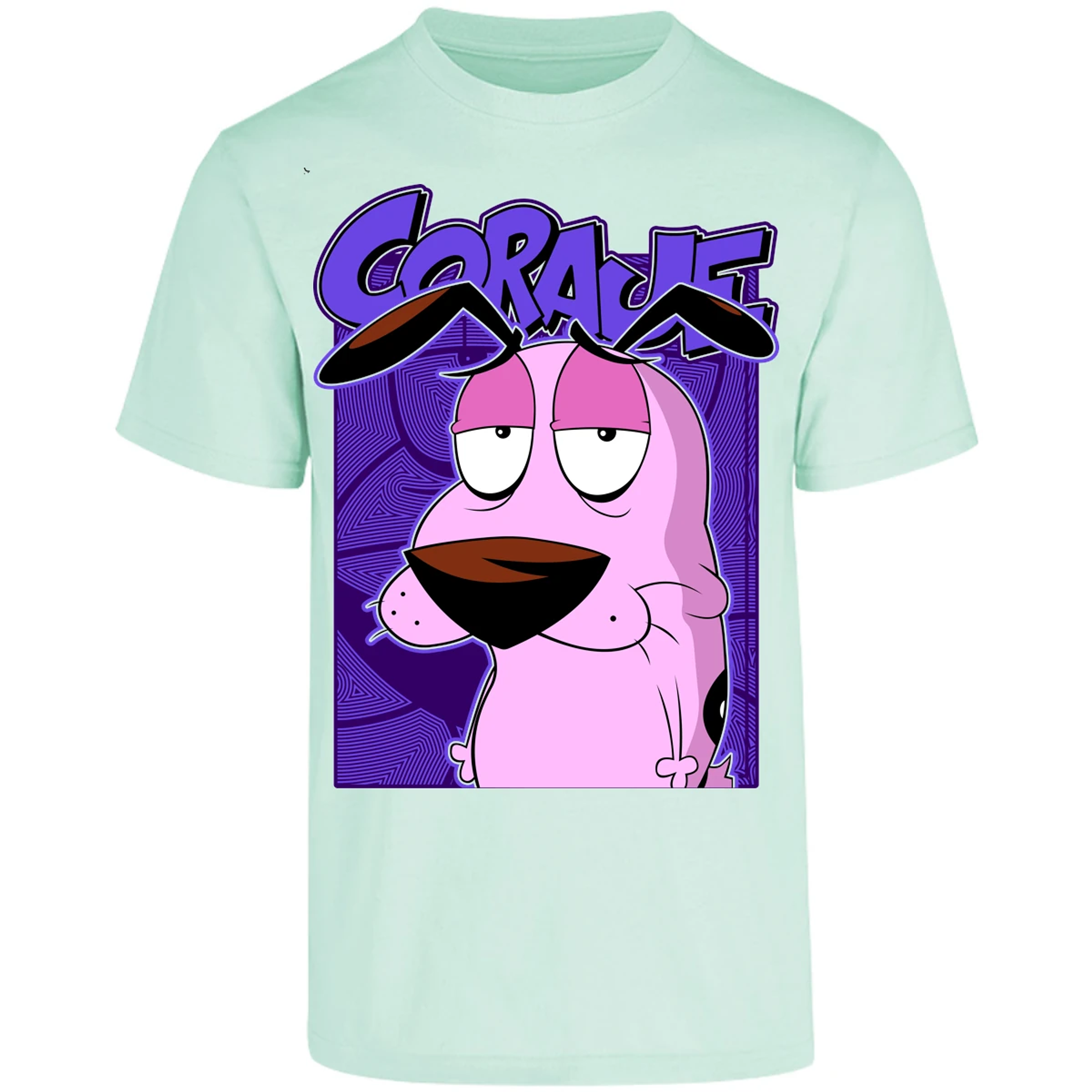 Playera Es De Series Y Peliculas Coraje para Adulto 24