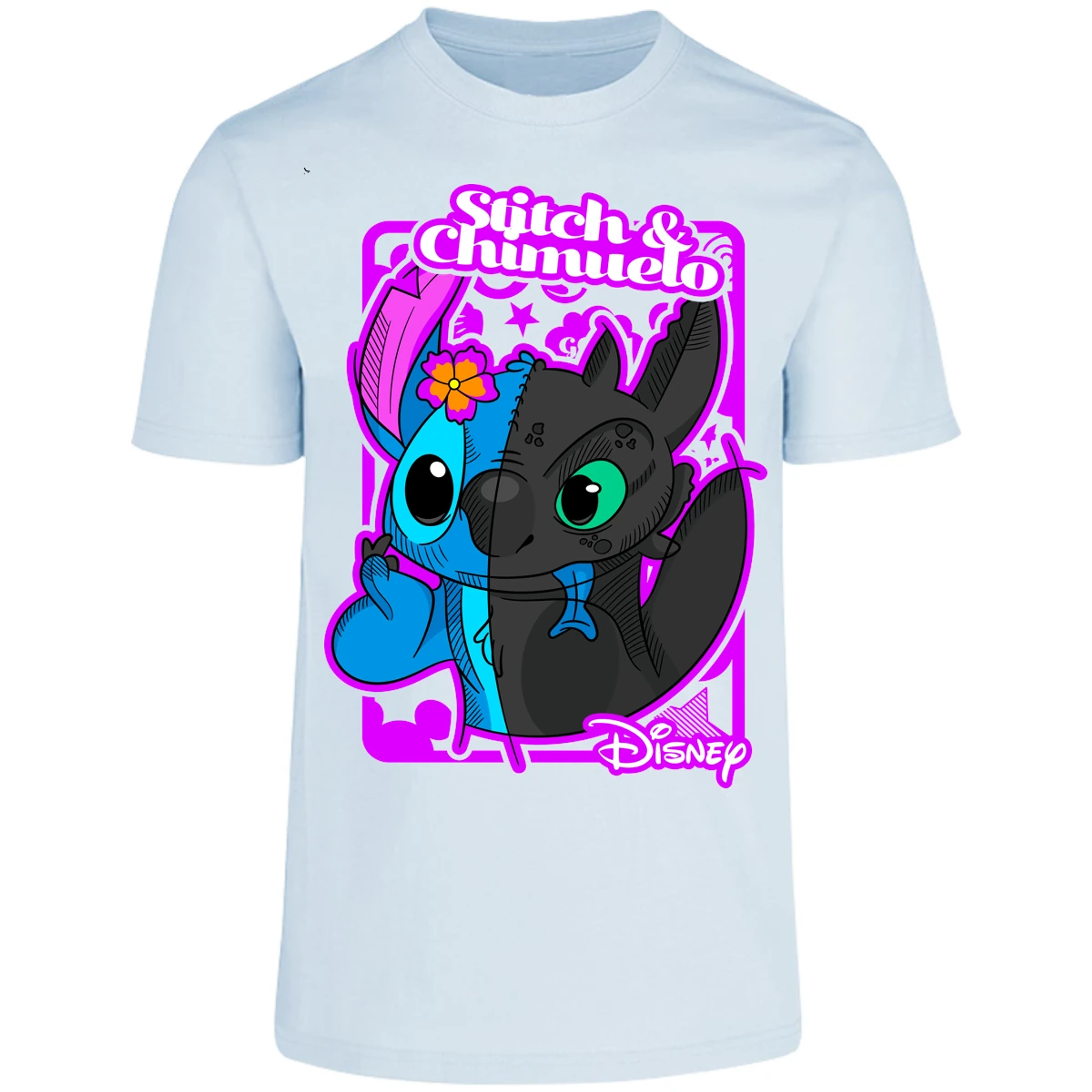 Playera Como Entrenar Dragon Stitch Y Chimuelo para Adulto 24
