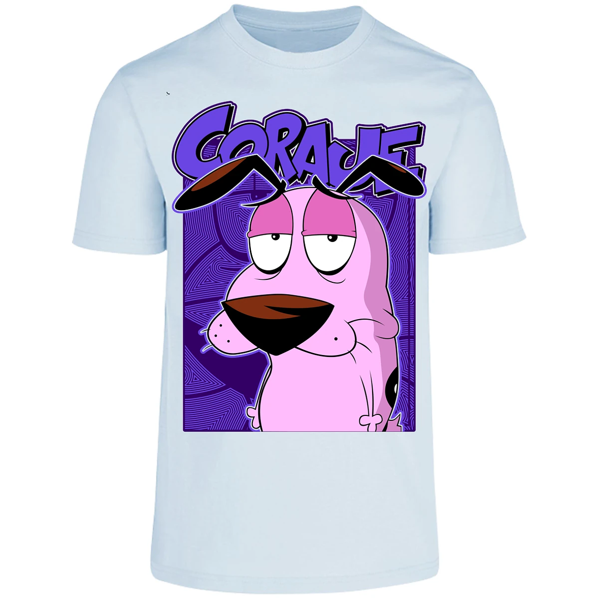 Playera Es De Series Y Peliculas Coraje para Adulto 18