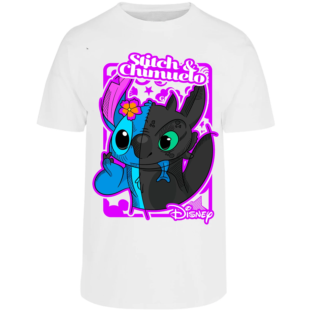 Playera Como Entrenar Dragon Stitch Y Chimuelo para Adulto 2