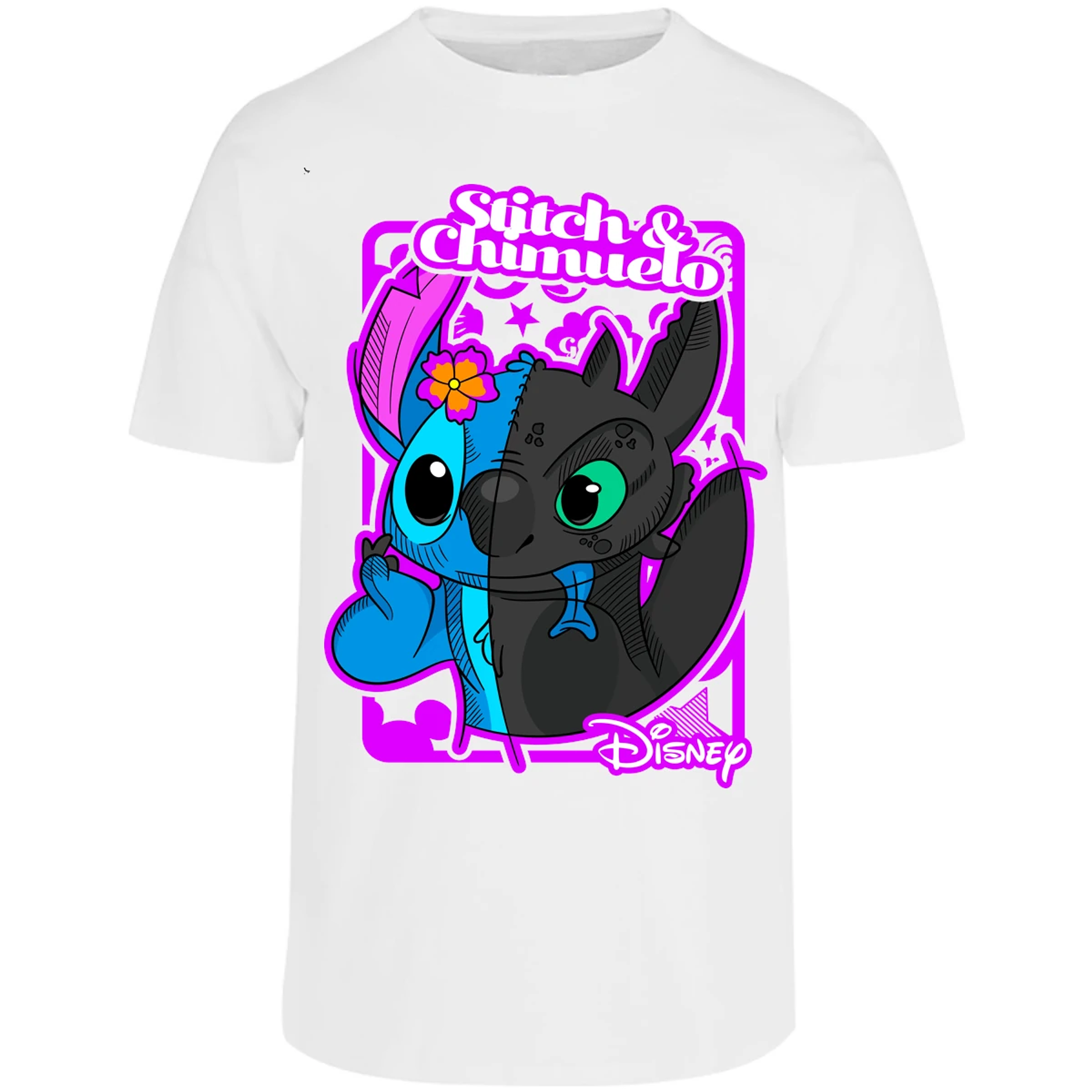 Playera Como Entrenar Dragon Stitch Y Chimuelo para Adulto 2