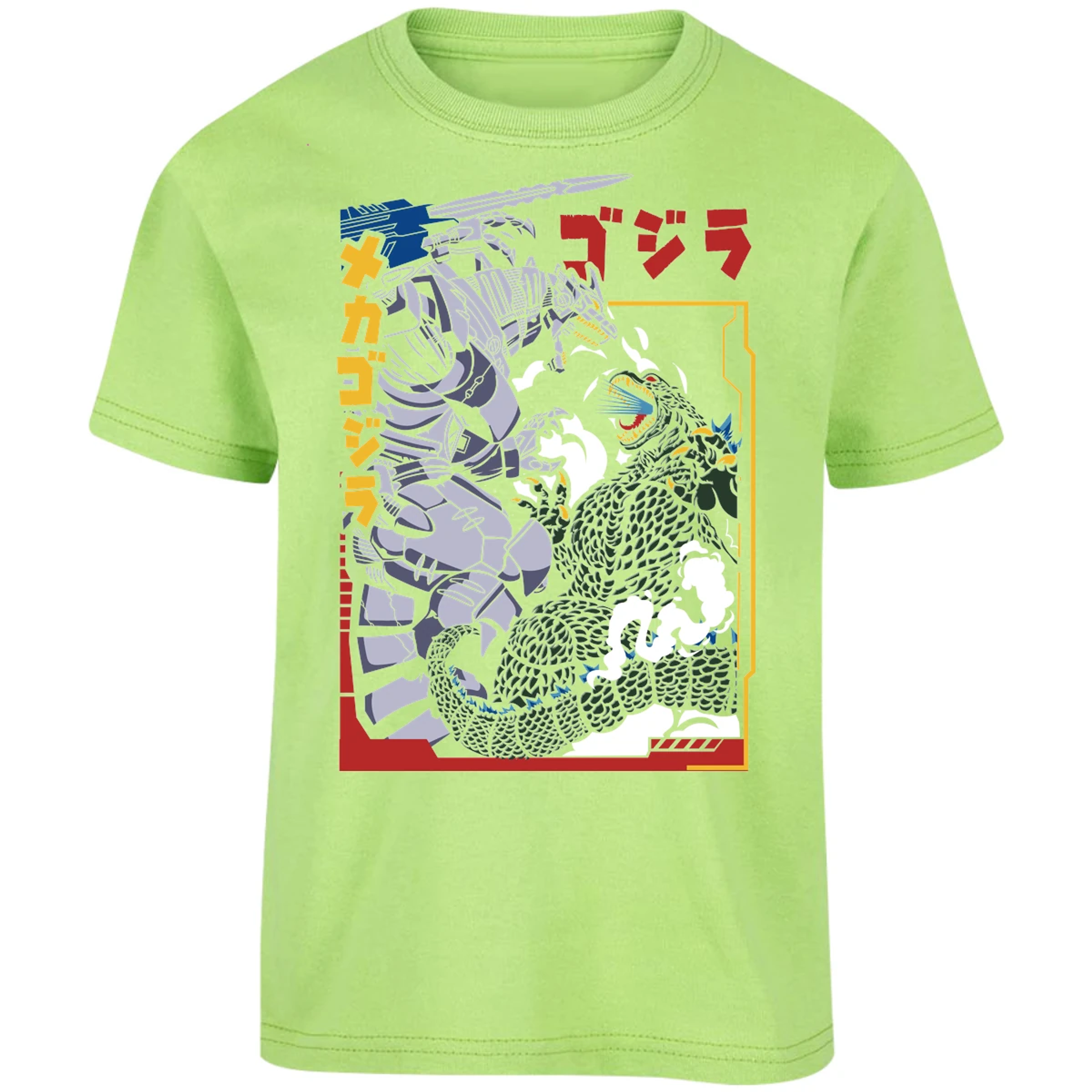 Playera Es De Series Y Peliculas Godzilla Vs Mechagodzilla para Niño 12