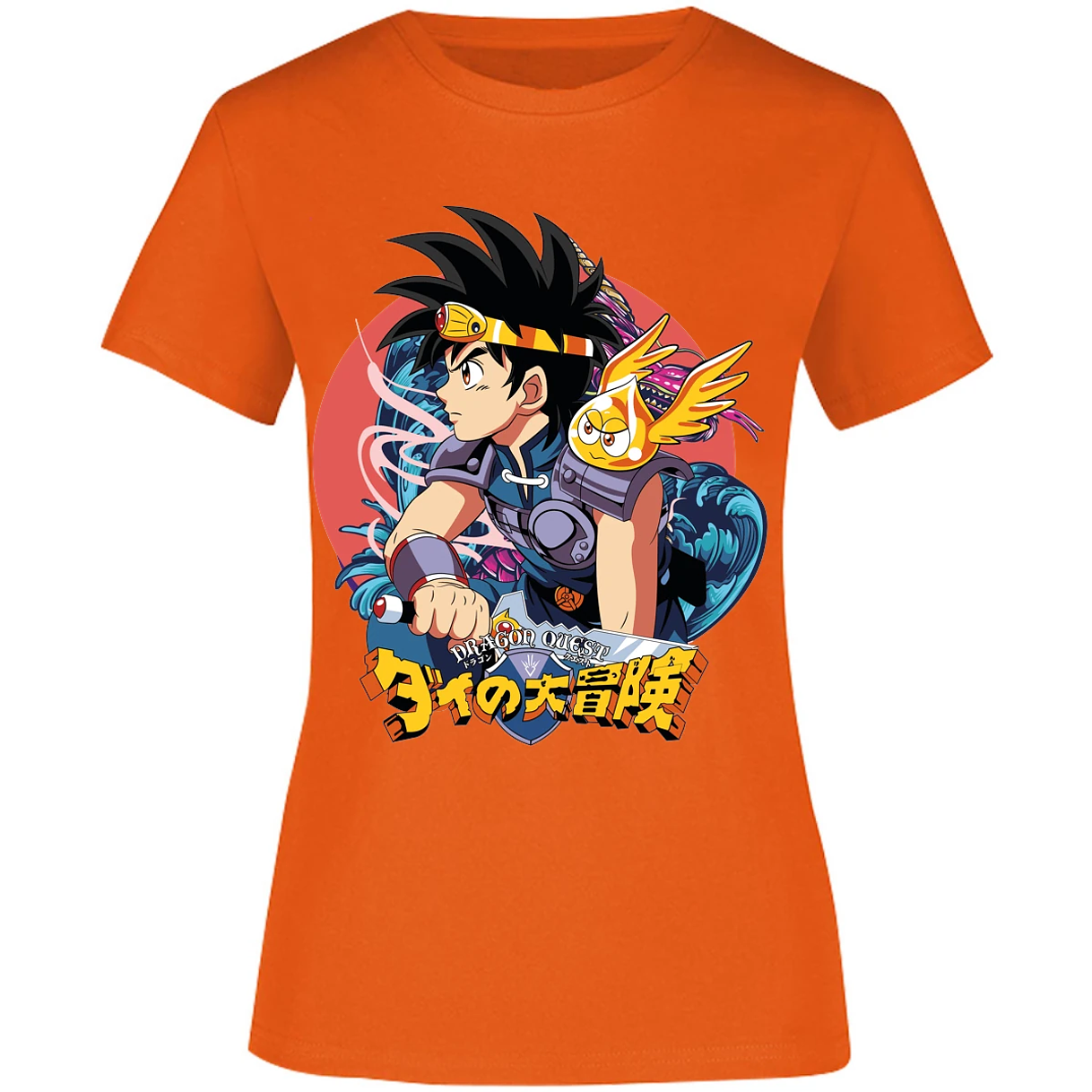 Blusa Dragon Quest Dai Anime Blusa para Mujer 15