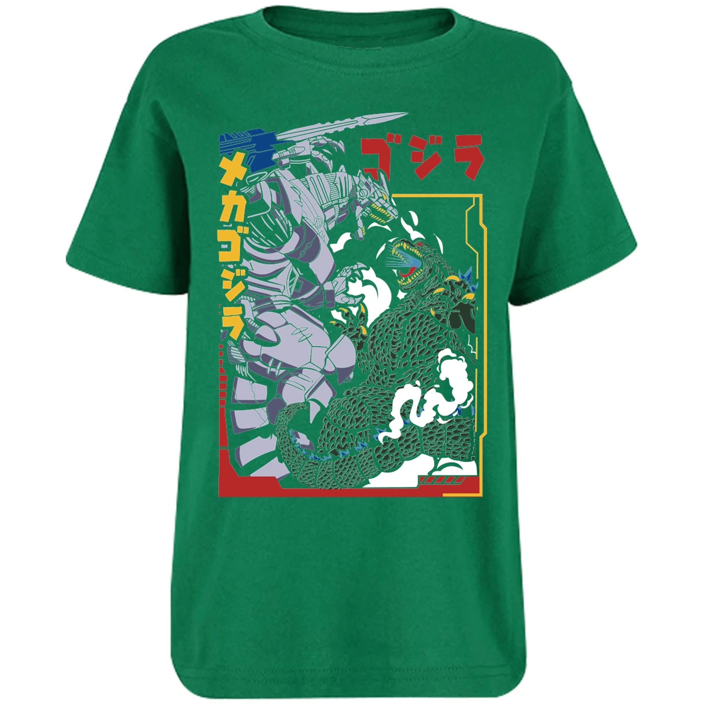Playera Es De Series Y Peliculas Godzilla Vs Mechagodzilla para Niño 11