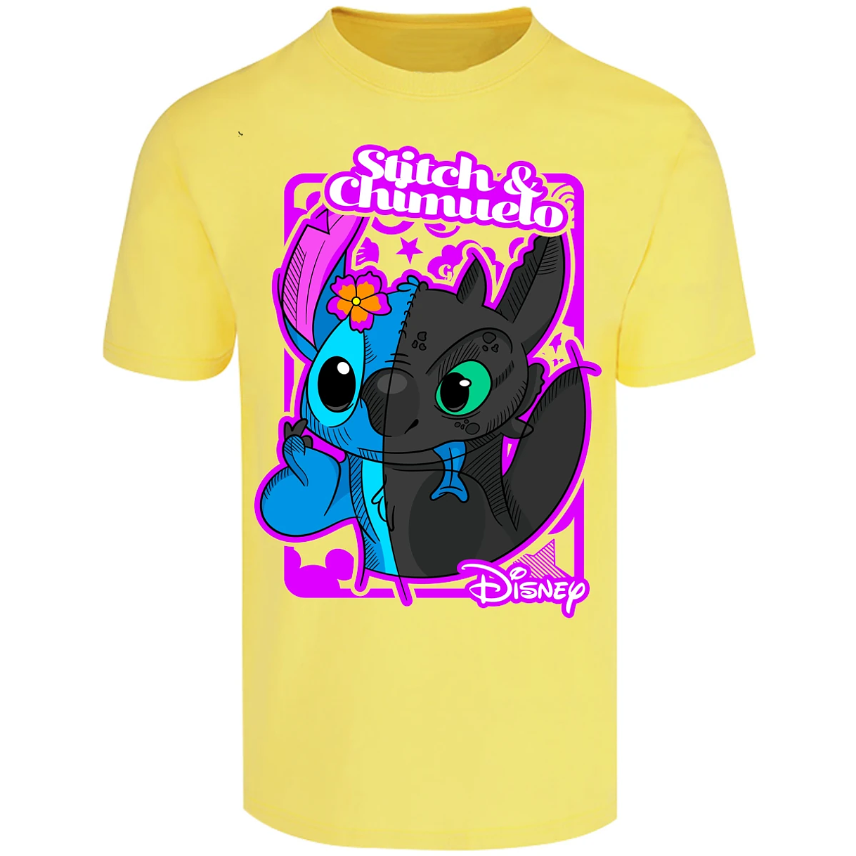 Playera Como Entrenar Dragon Stitch Y Chimuelo para Adulto 1