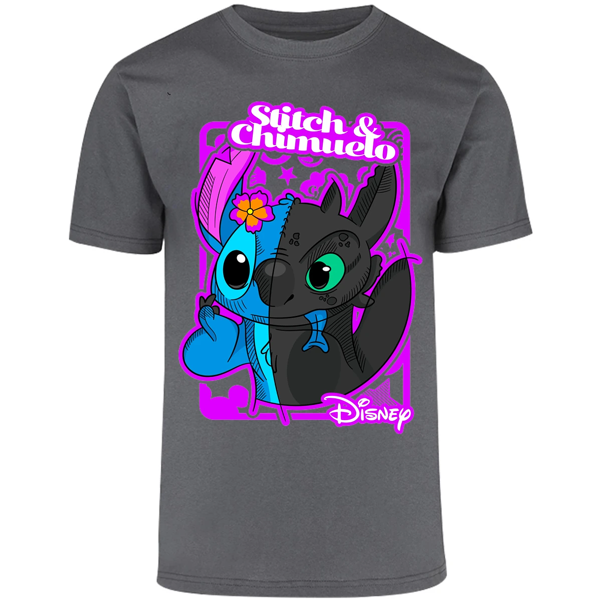 Playera Como Entrenar Dragon Stitch Y Chimuelo para Adulto 6