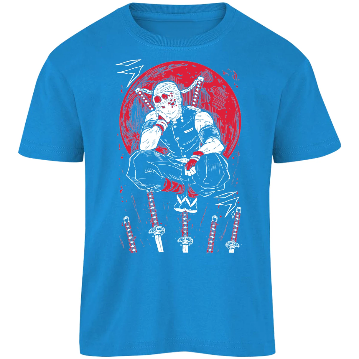 Playera Demon Slayer Uzui S para Niño 2