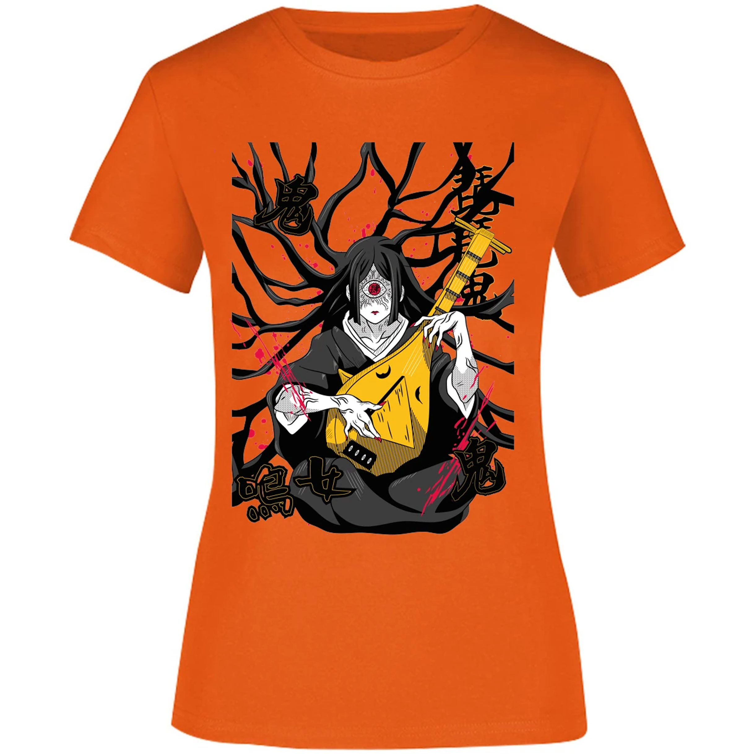 Blusa Demon Slayer Luna Superior Nakime Blusa para Mujer 4