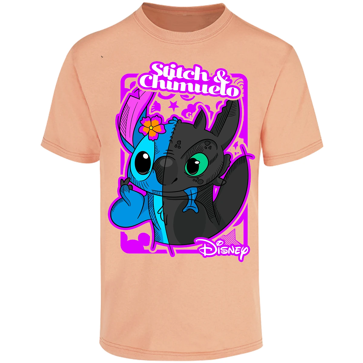 Playera Como Entrenar Dragon Stitch Y Chimuelo para Adulto 3