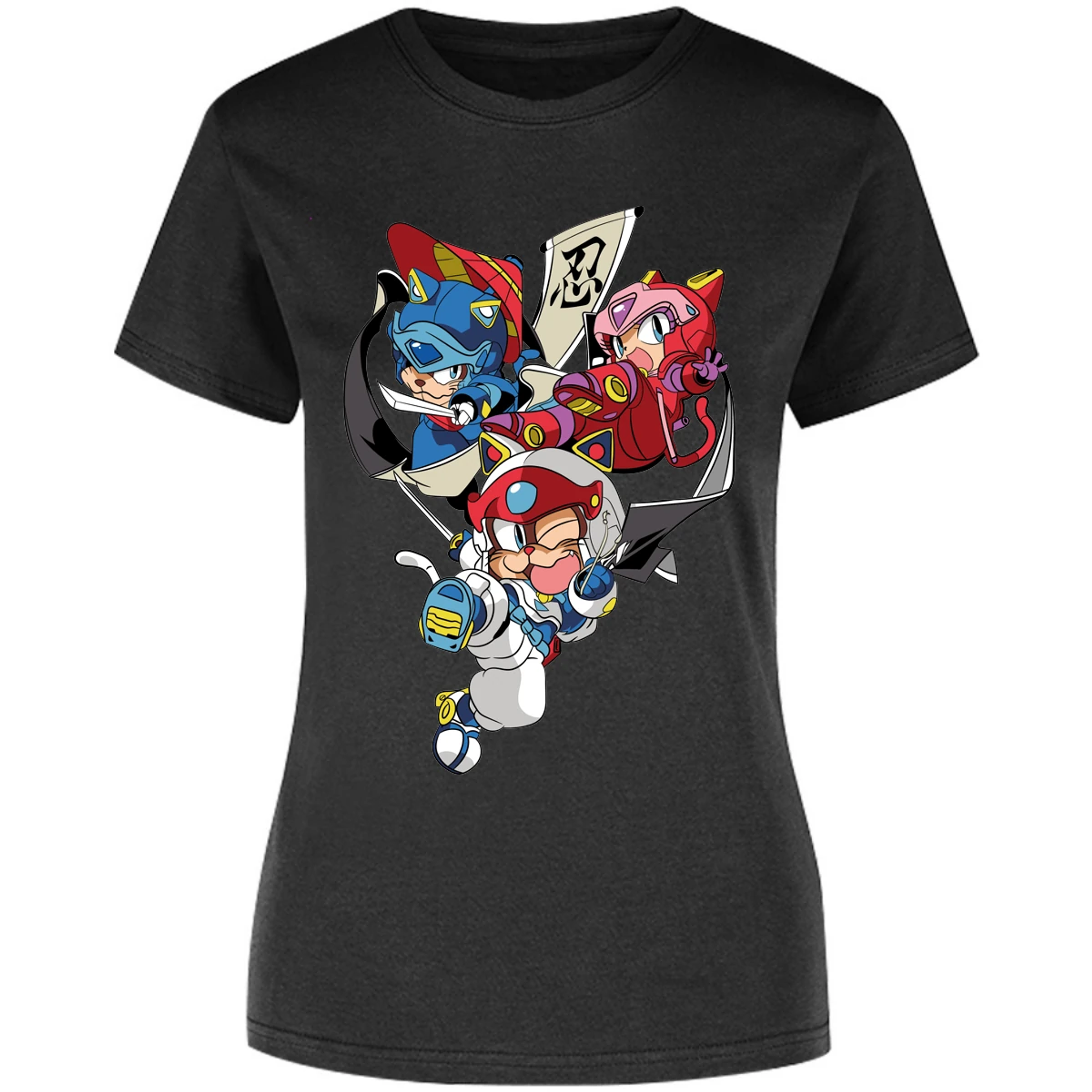 Blusa Es De Series Y Peliculas Samurai Pizza Cats Blusa para Mujer 7