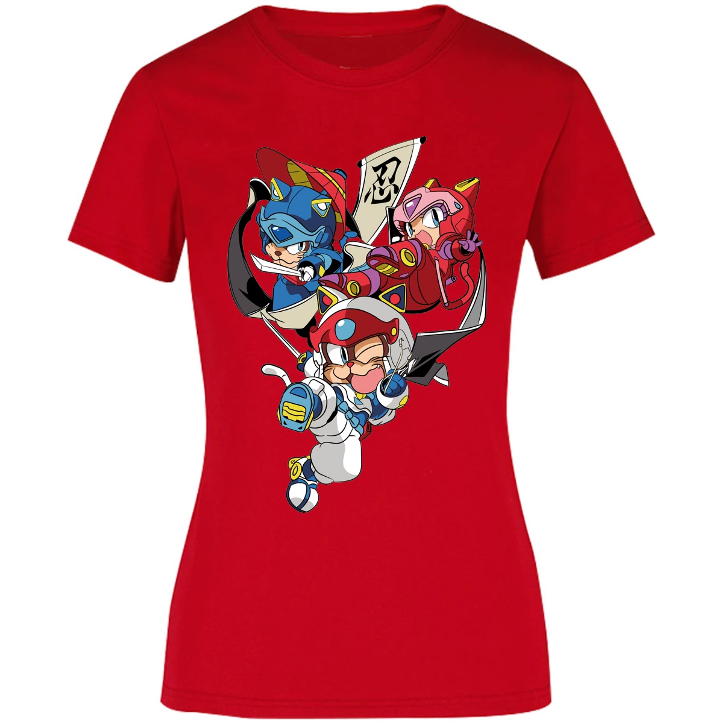 Blusa Es De Series Y Peliculas Samurai Pizza Cats Blusa para Mujer 3