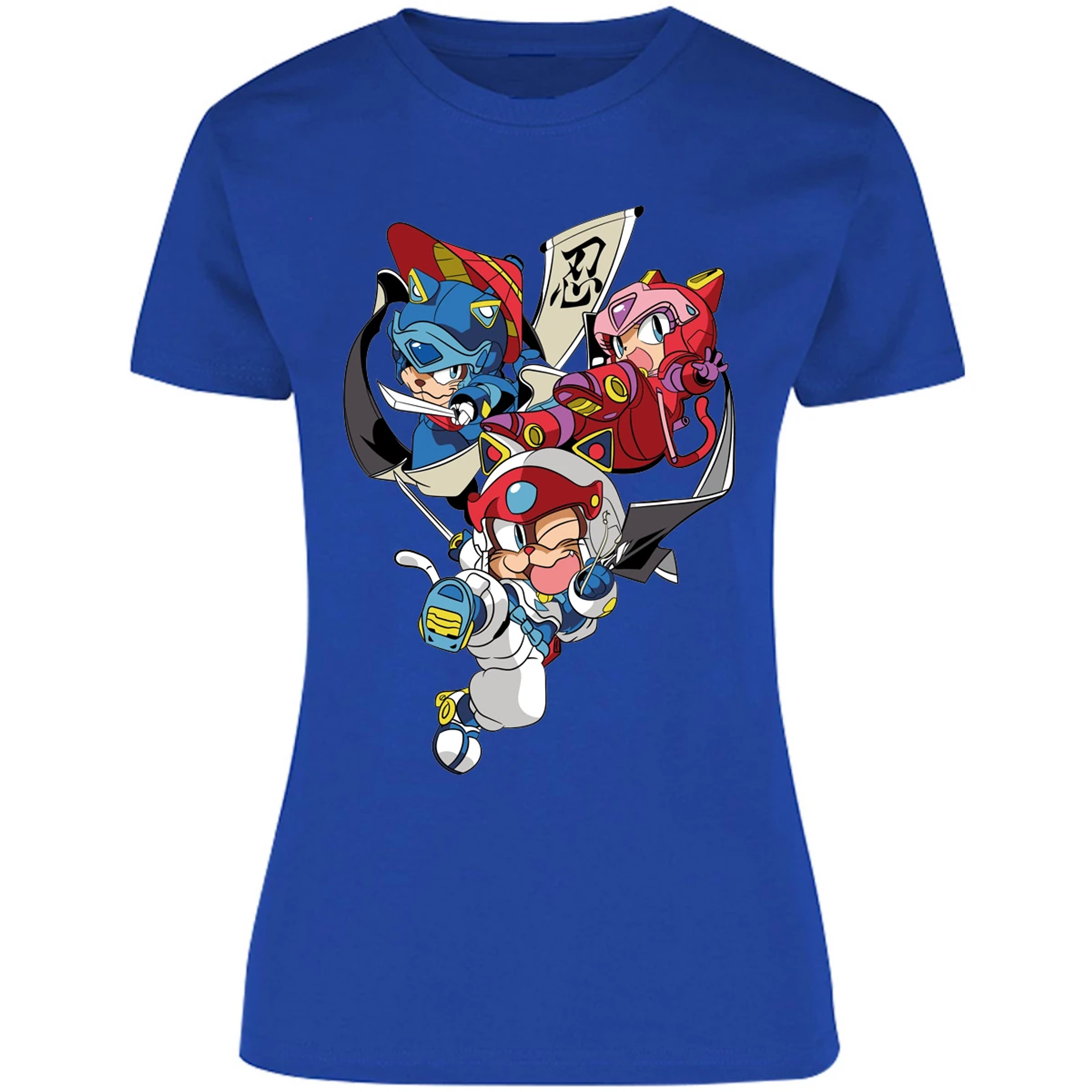 Blusa Es De Series Y Peliculas Samurai Pizza Cats Blusa para Mujer 4