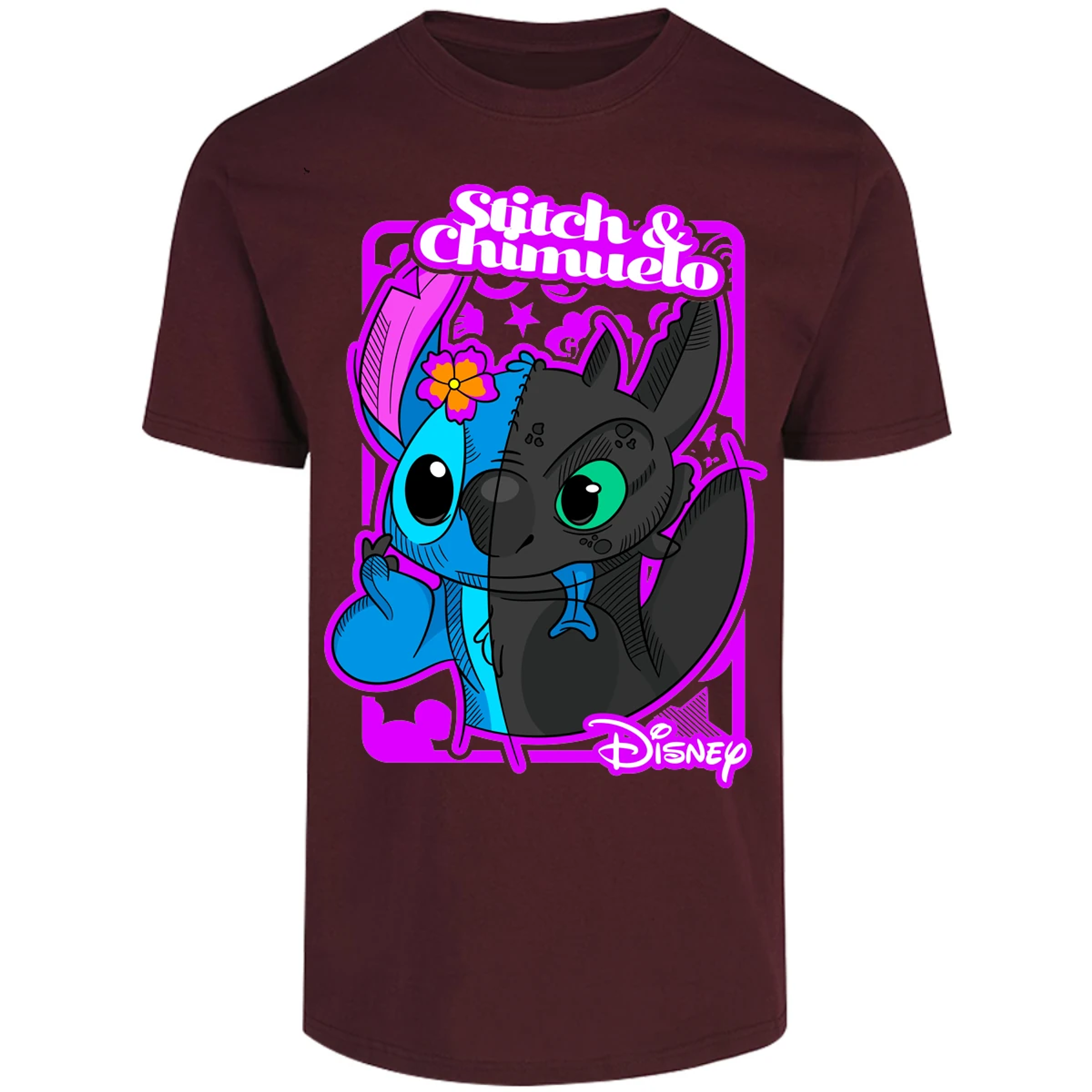 Playera Como Entrenar Dragon Stitch Y Chimuelo para Adulto 15