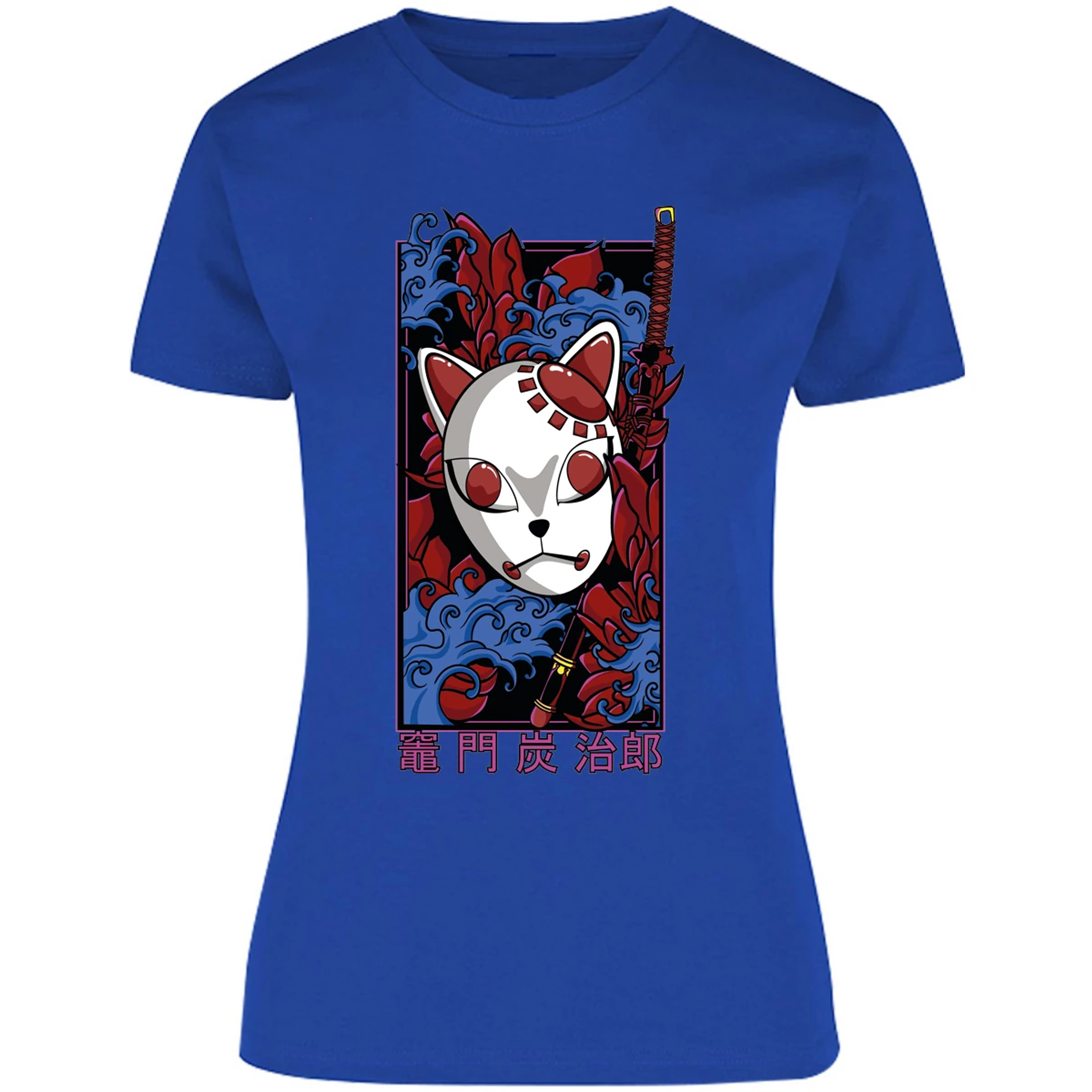 Blusa Demon Slayer Mascaras Kimetsu No Yaiba Blusa para Mujer 18