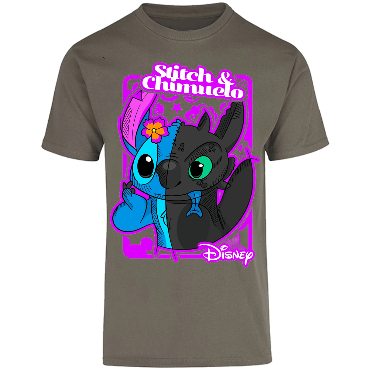 Playera Como Entrenar Dragon Stitch Y Chimuelo para Adulto 22
