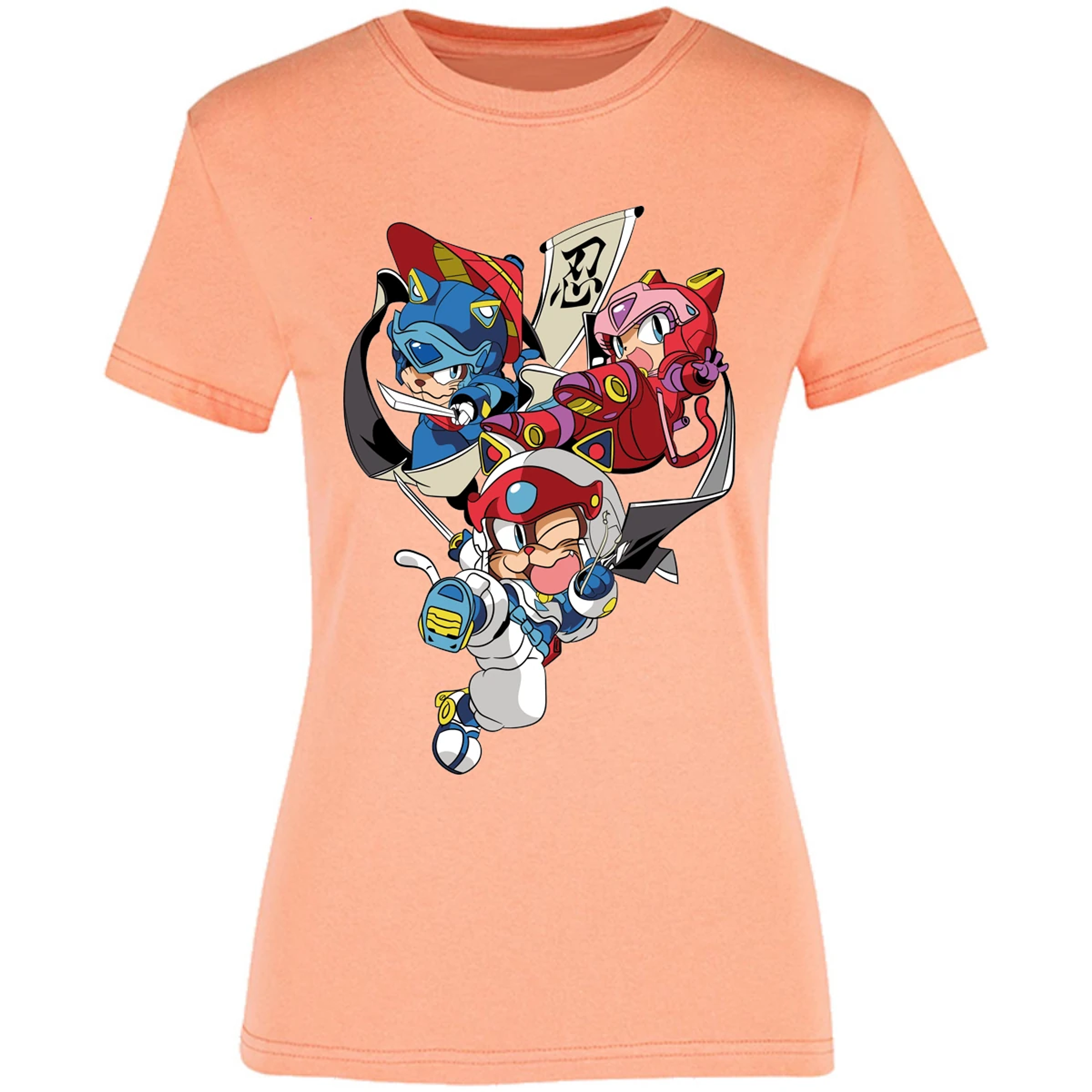 Blusa Es De Series Y Peliculas Samurai Pizza Cats Blusa para Mujer 9