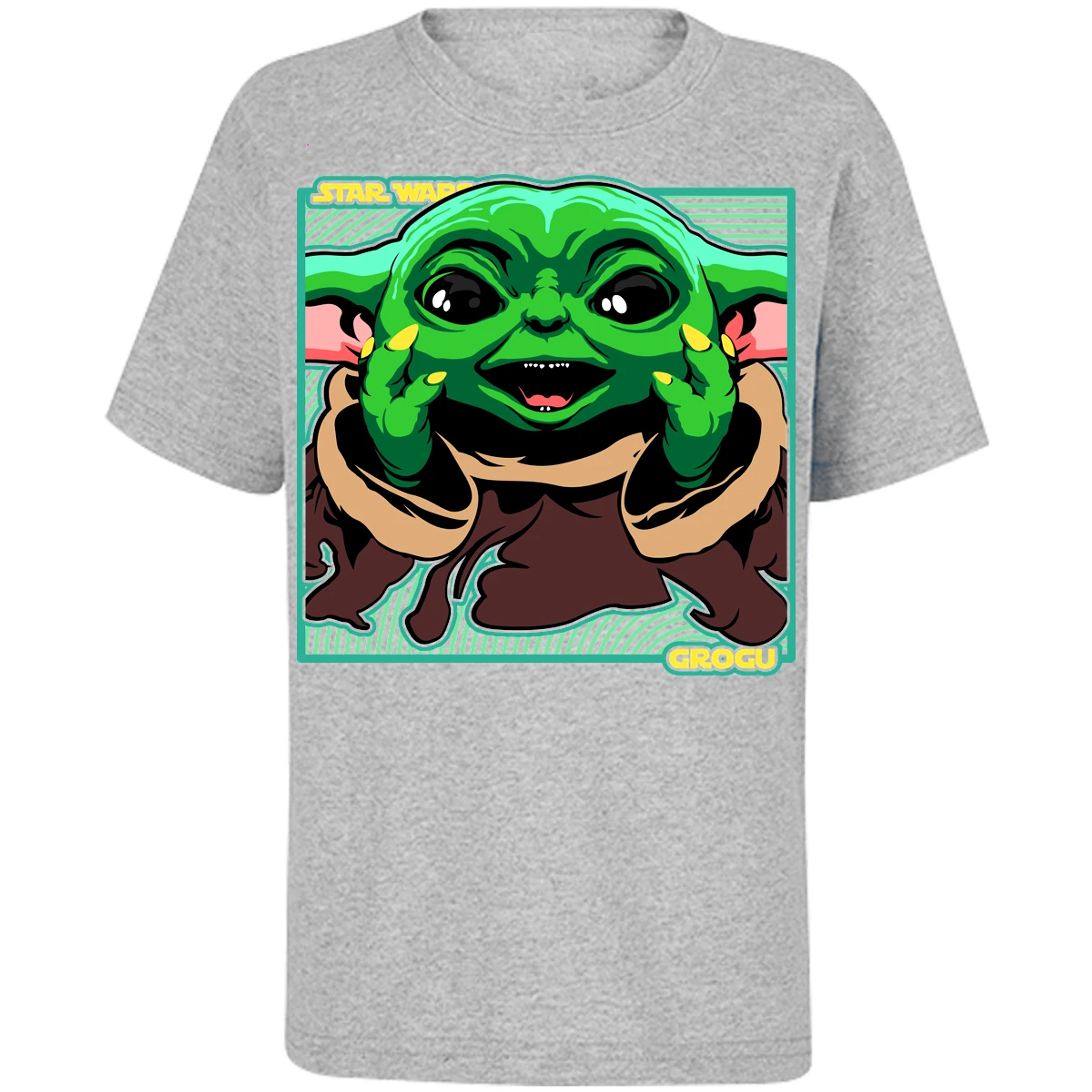 Playera Es De Series Y Peliculas Grogu para Niño 11