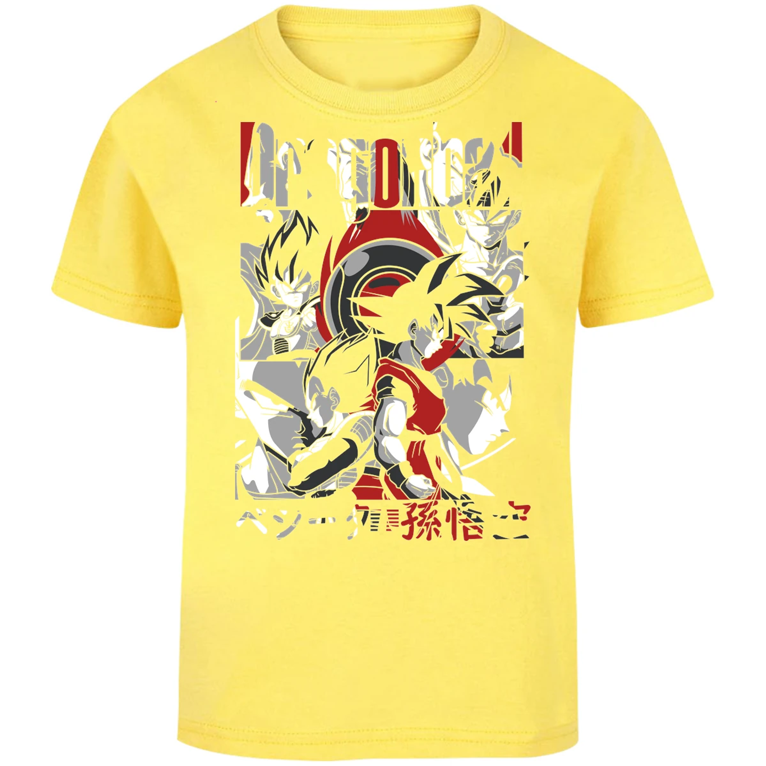 Playera Dragon Ball Goku Vegeta para Niño 11
