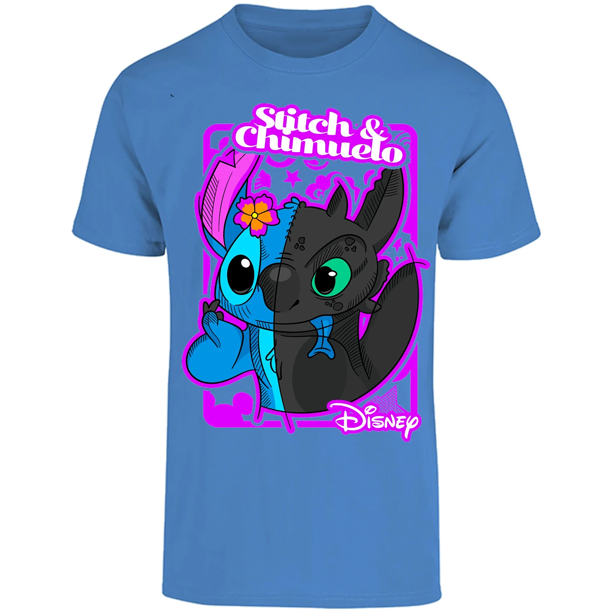 Playera Como Entrenar Dragon Stitch Y Chimuelo para Adulto 25
