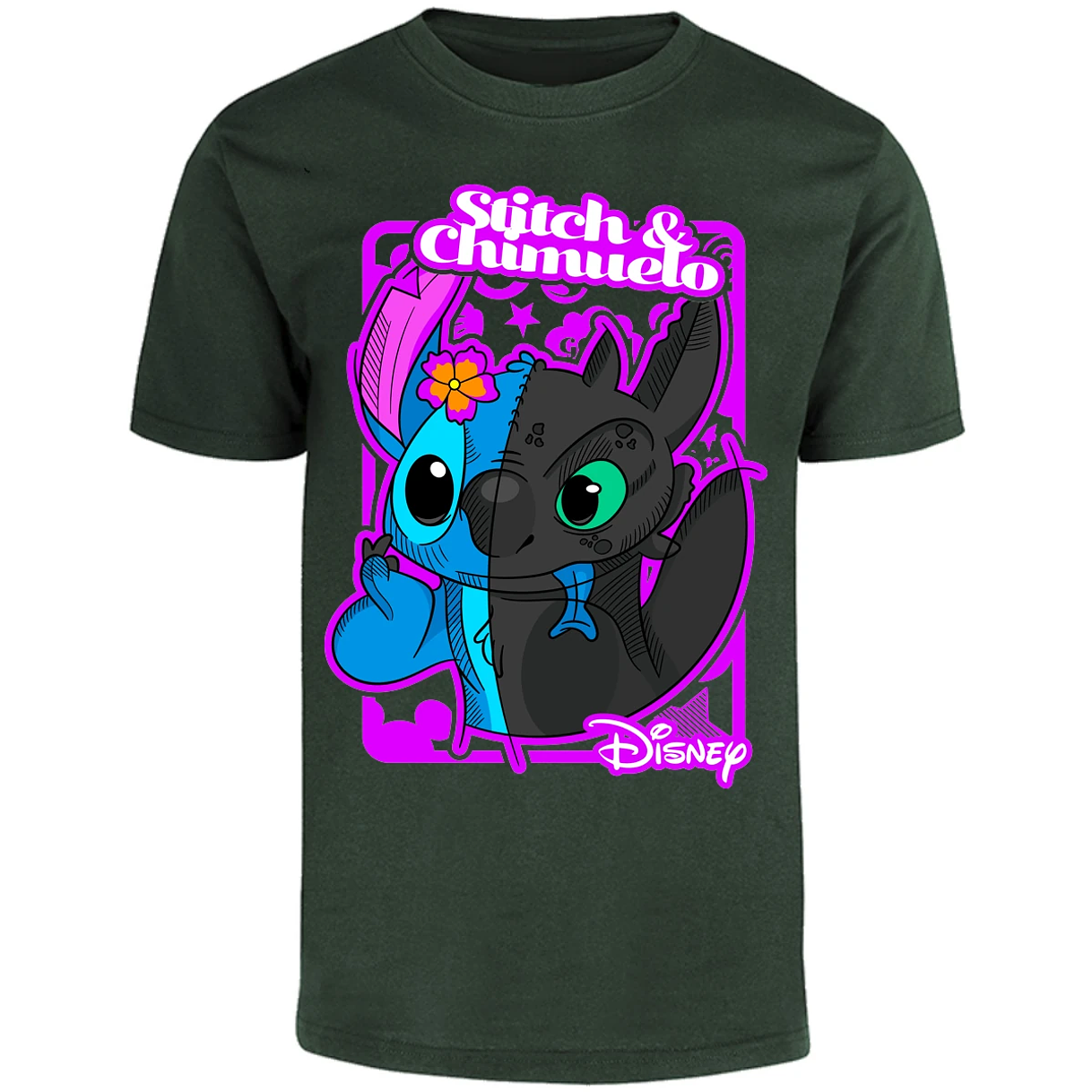 Playera Como Entrenar Dragon Stitch Y Chimuelo para Adulto 19