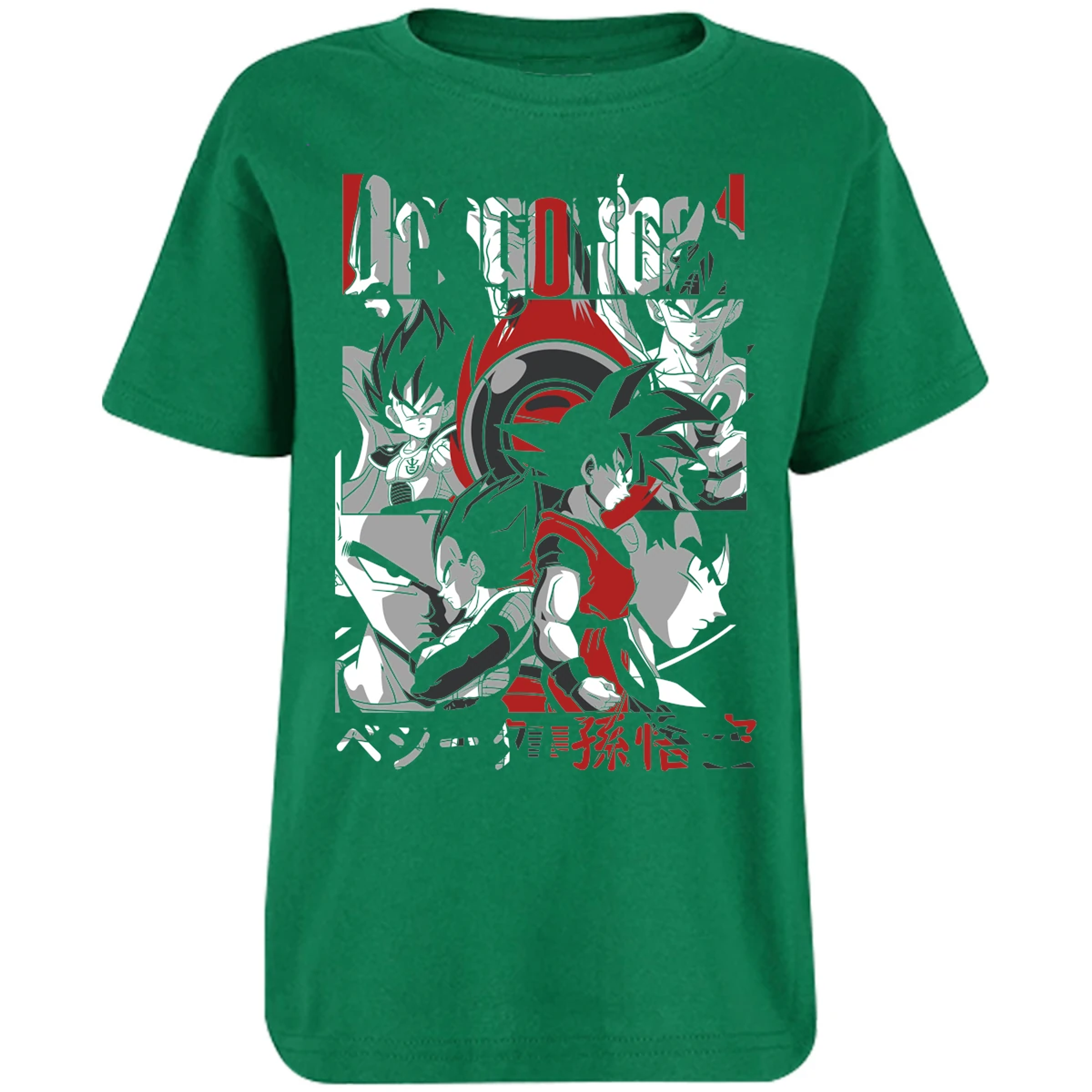 Playera Dragon Ball Goku Vegeta para Niño 14