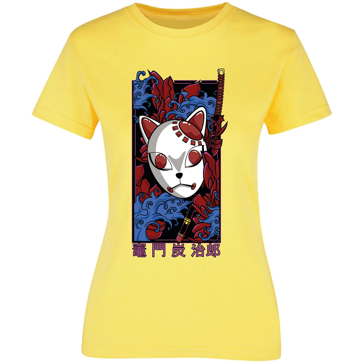 Blusa Demon Slayer Mascaras Kimetsu No Yaiba Blusa para Mujer 10