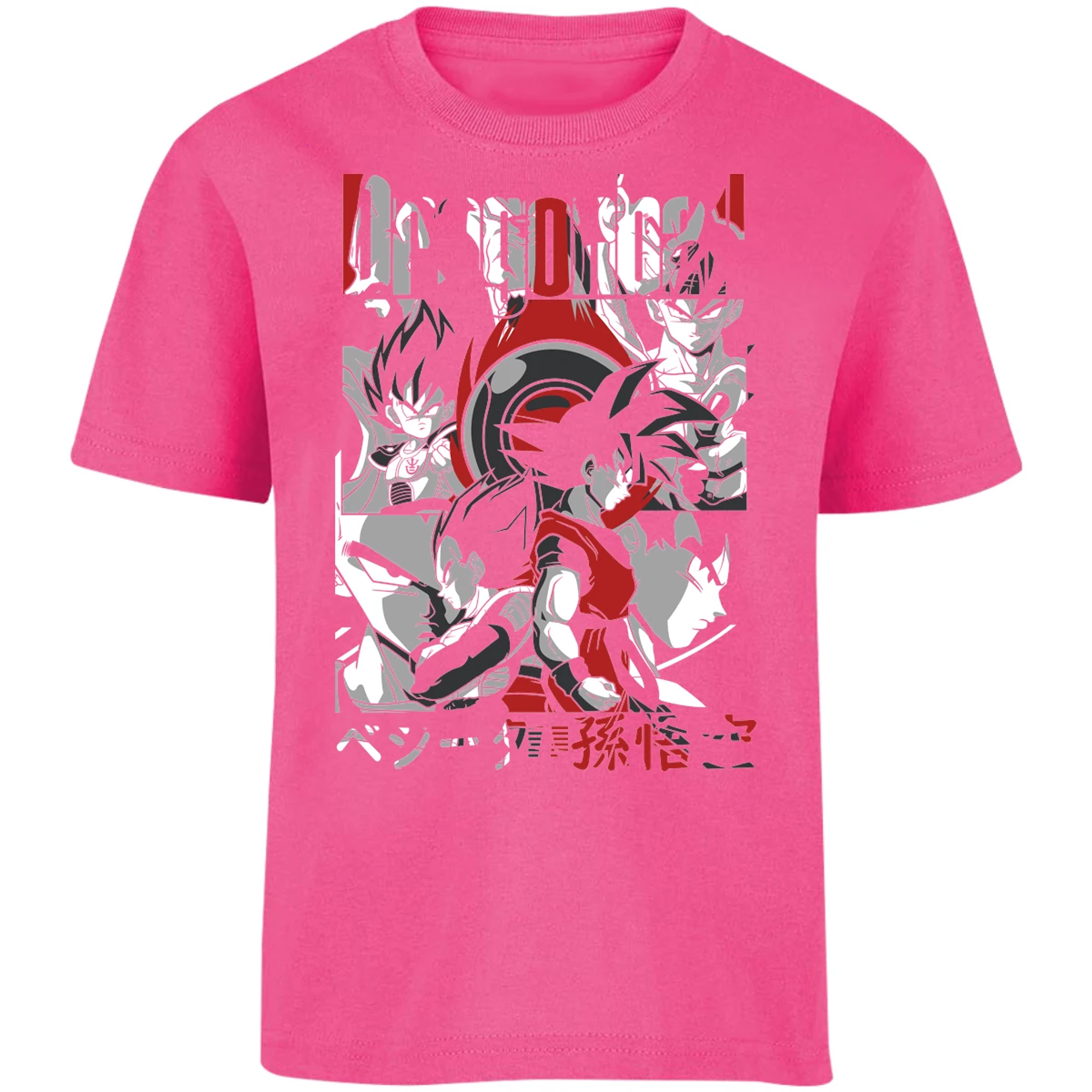 Playera Dragon Ball Goku Vegeta para Niño 1